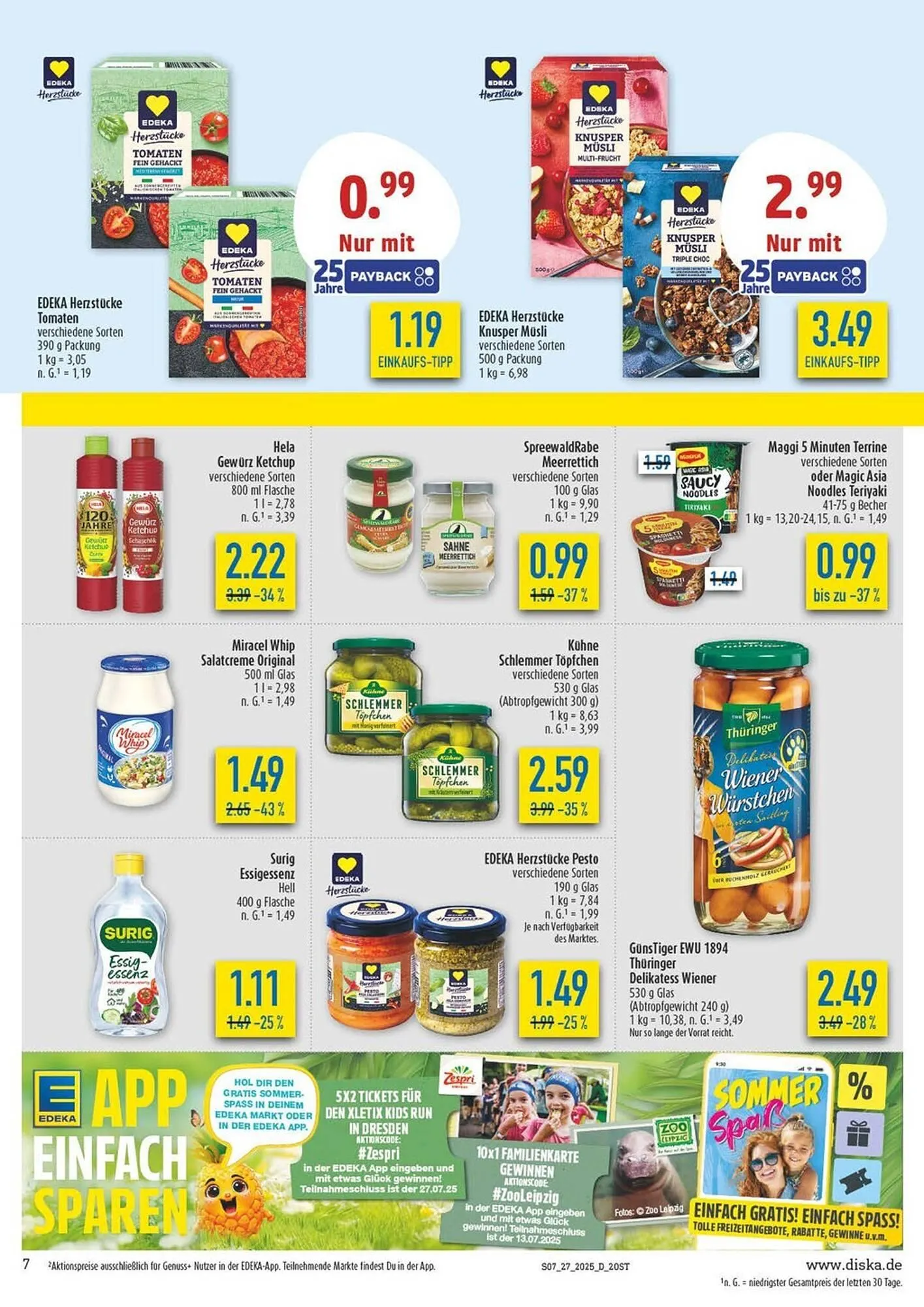 diska Prospekt von 30. Juni bis 5. Juli 2025 - Prospekt seite 7