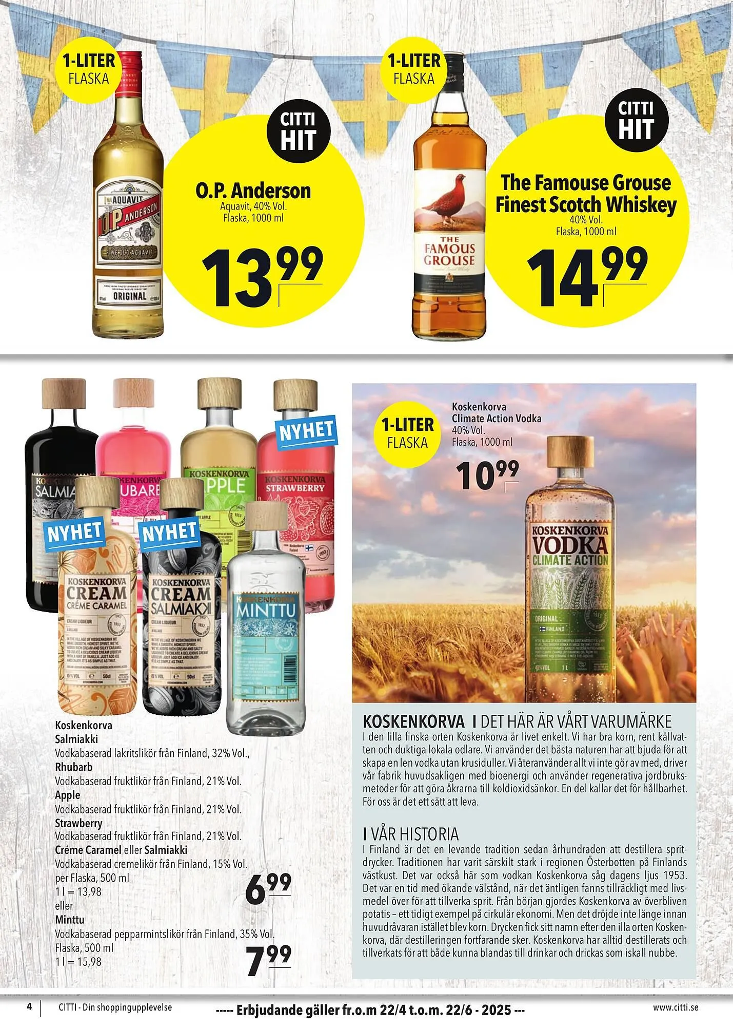 CITTI Markt Prospekt von 22. April bis 22. Juni 2025 - Prospekt seite 4