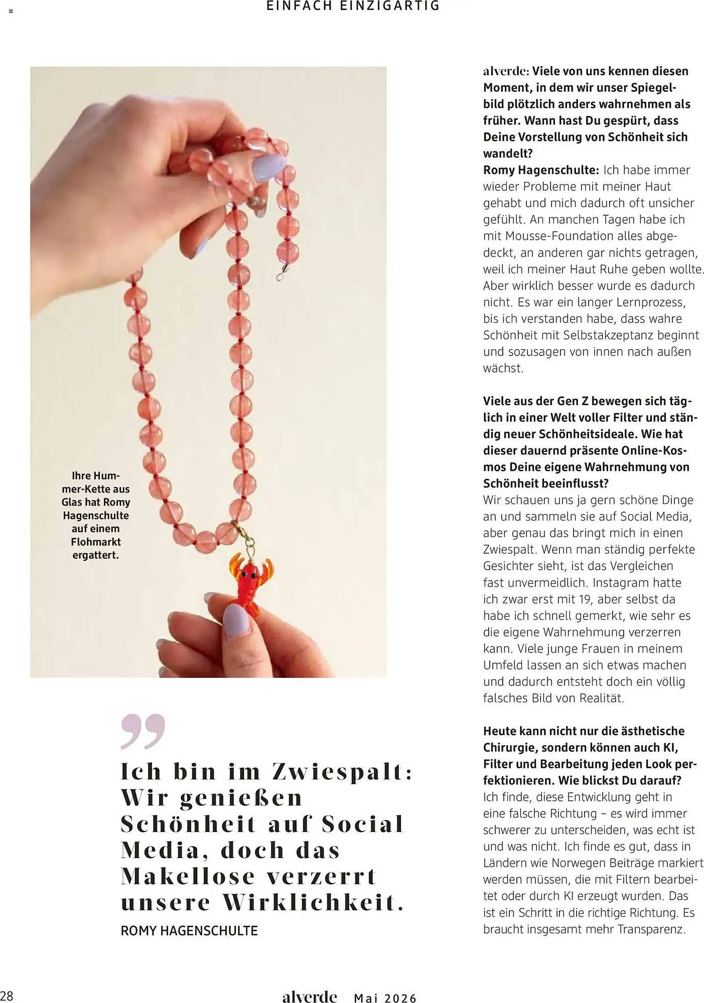 Dm drogerie Magazin von 1. Mai bis 31. Mai 2026 - Prospekt seite 28