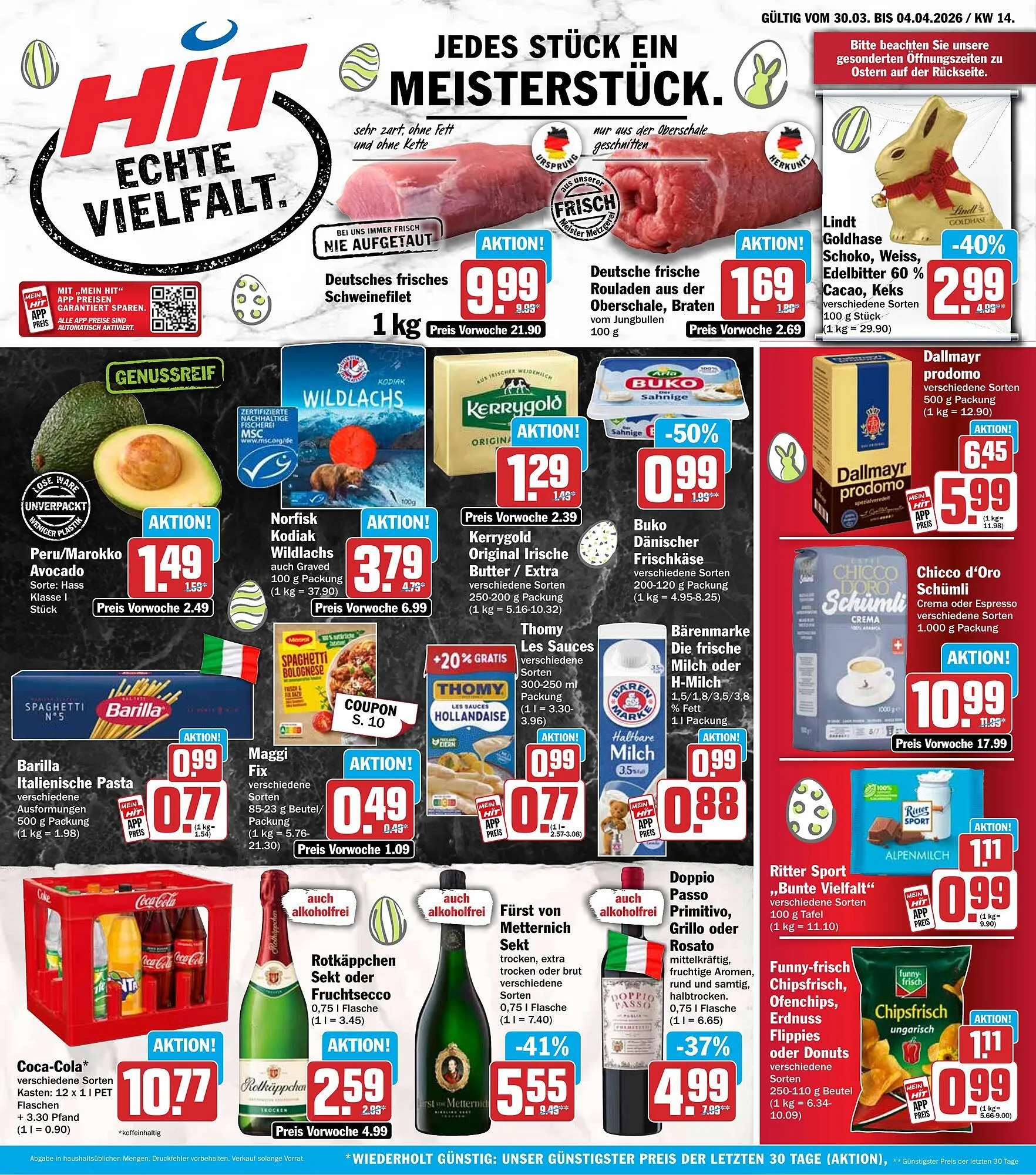 HIT Prospekt von 30. März bis 4. April 2026 - Prospekt seite 1