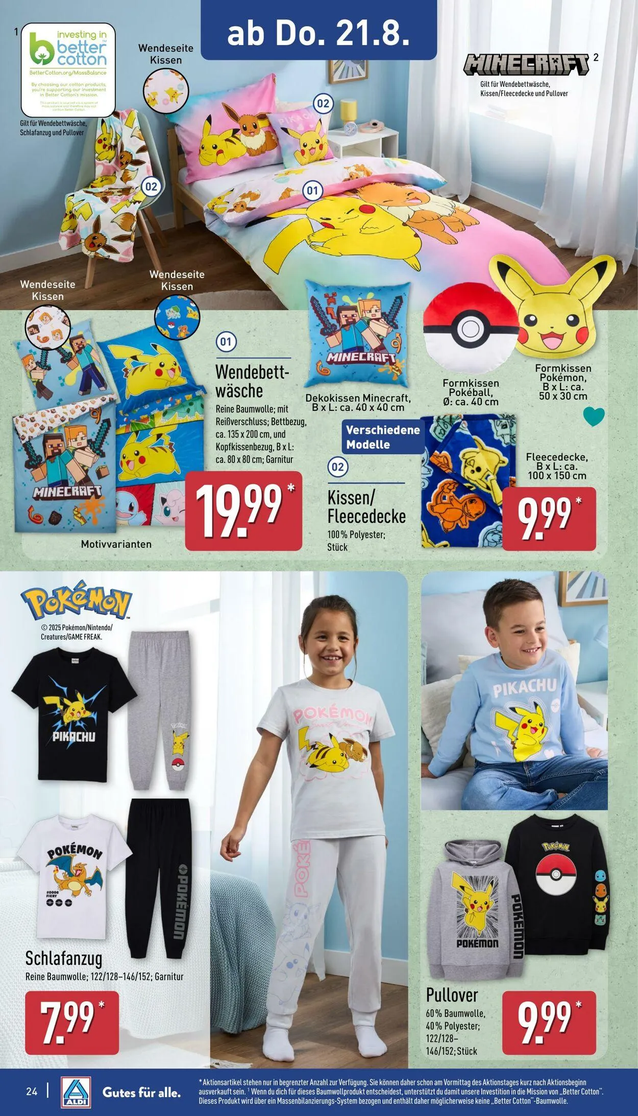 Aldi-Nord von 18. August bis 23. August 2025 - Prospekt seite 24