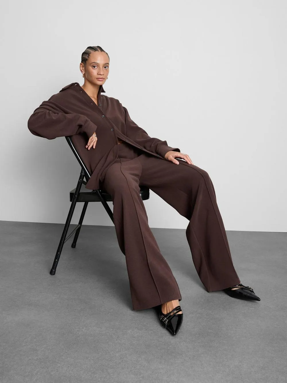 Jerseyhose mit Biese