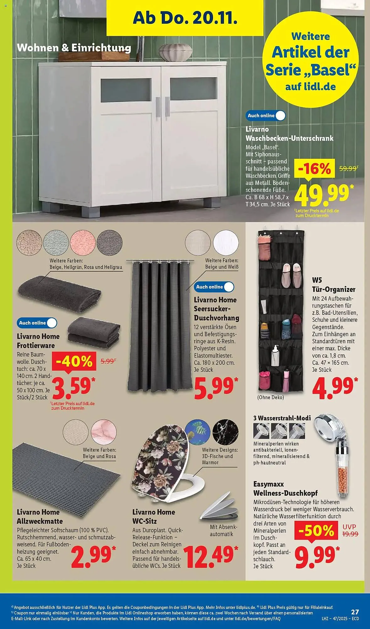 Lidl Prospekt von 17. November bis 22. November 2025 - Prospekt seite 39
