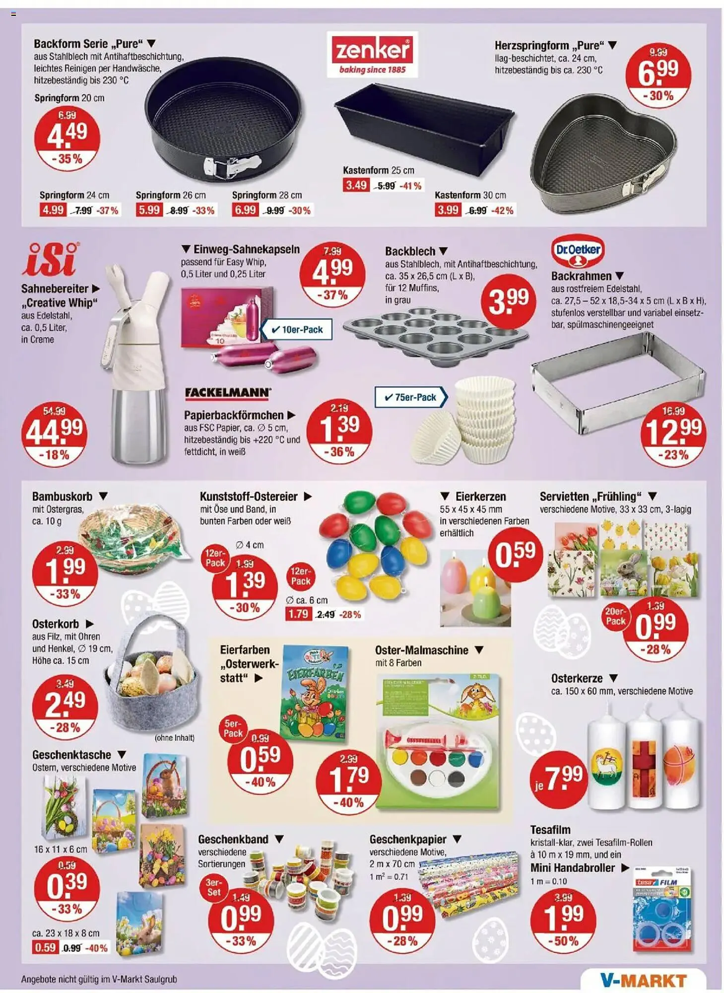 V Markt Prospekt von 20. März bis 26. März 2025 - Prospekt seite 13