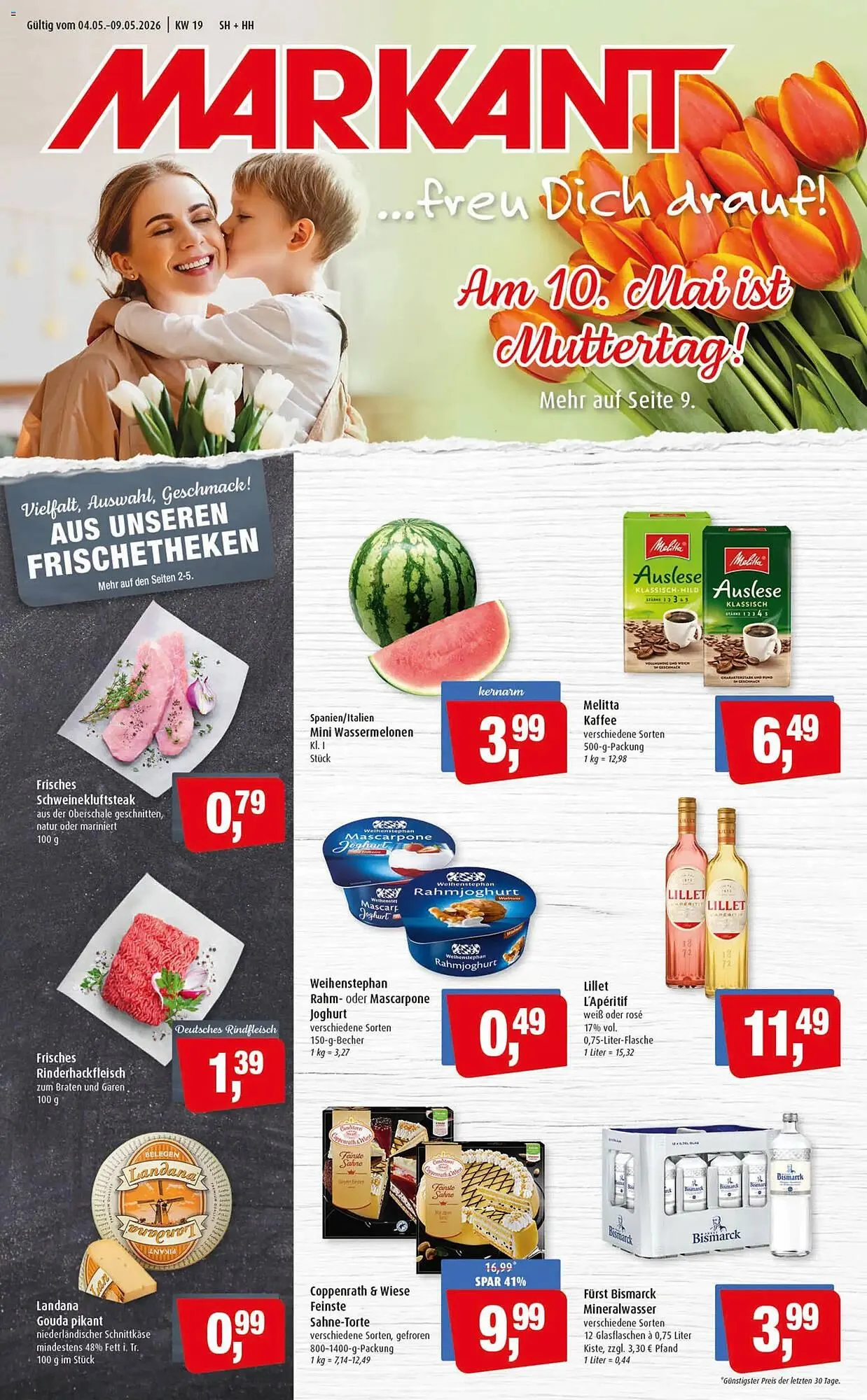 Markant Prospekt von 4. Mai bis 9. Mai 2026 - Prospekt seite 1