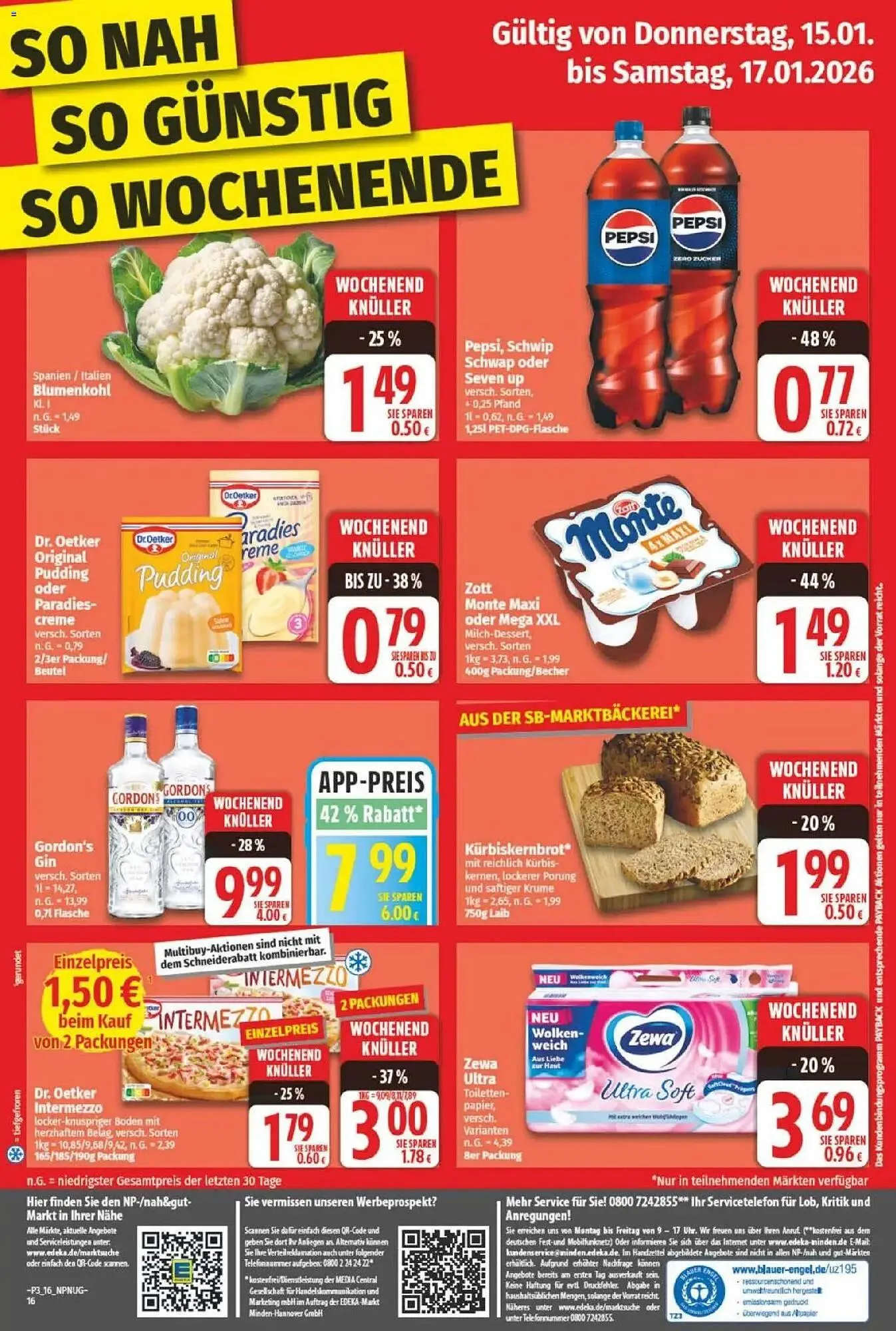 NP Discount Prospekt von 11. Januar bis 17. Januar 2026 - Prospekt seite 16