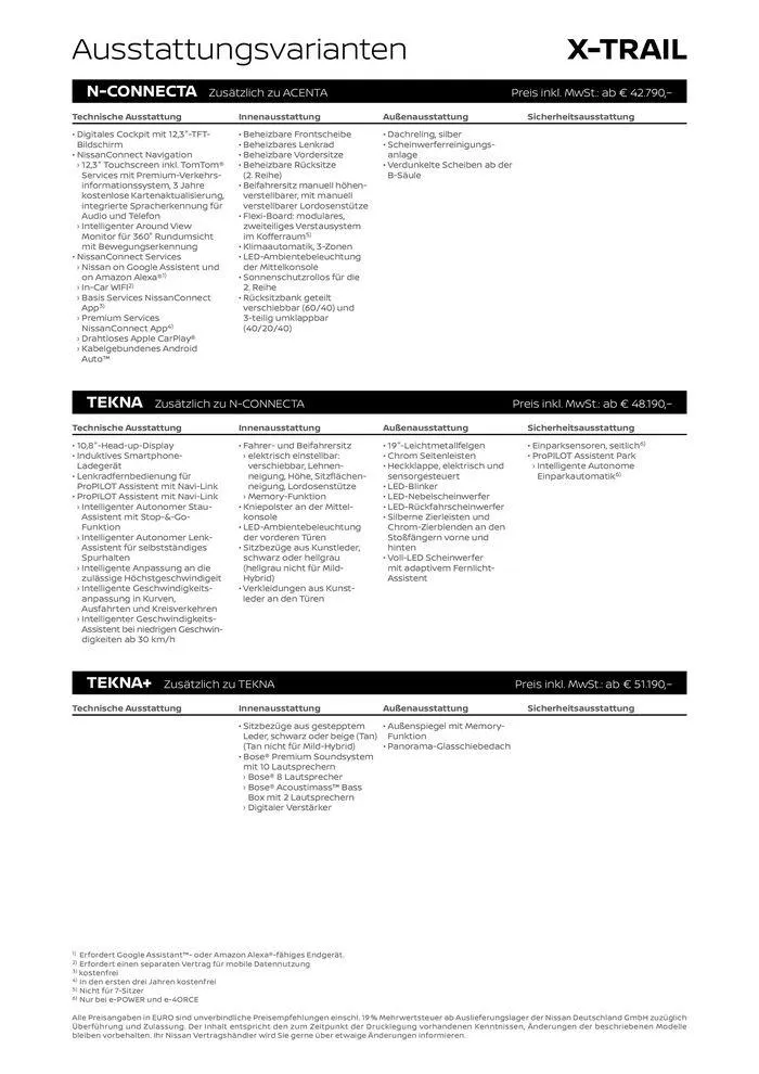 X-Trail von 3. Juli bis 3. Juli 2025 - Prospekt seite 3