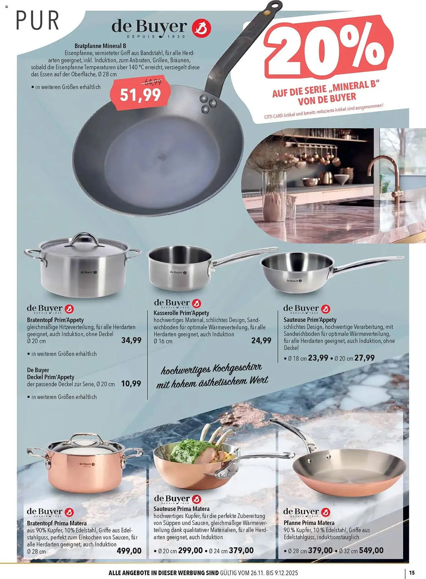 CITTI Markt Prospekt von 26. November bis 9. Dezember 2025 - Prospekt seite 15