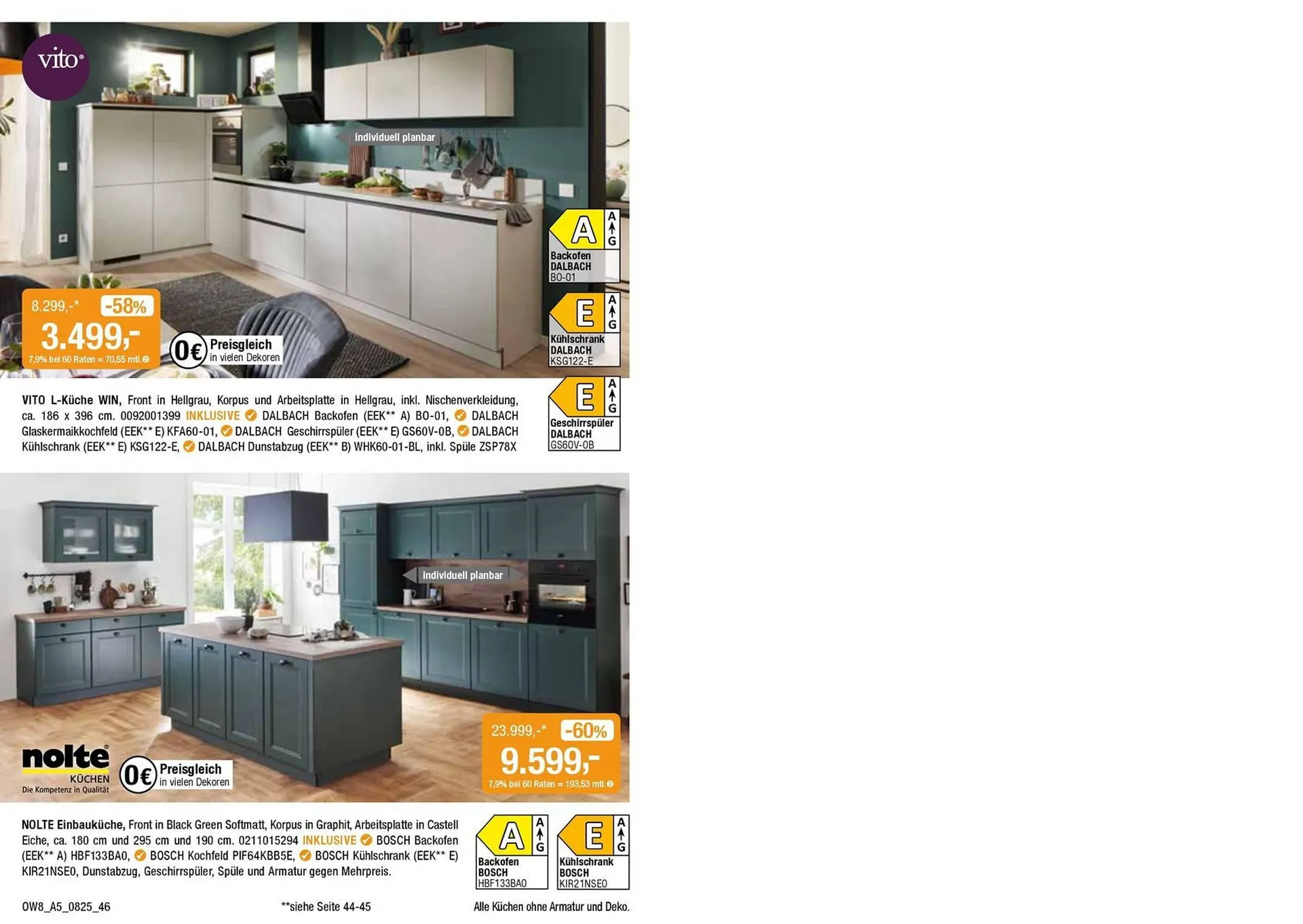 Opti Wohnwelt Prospekt von 25. Juli bis 23. August 2025 - Prospekt seite 46