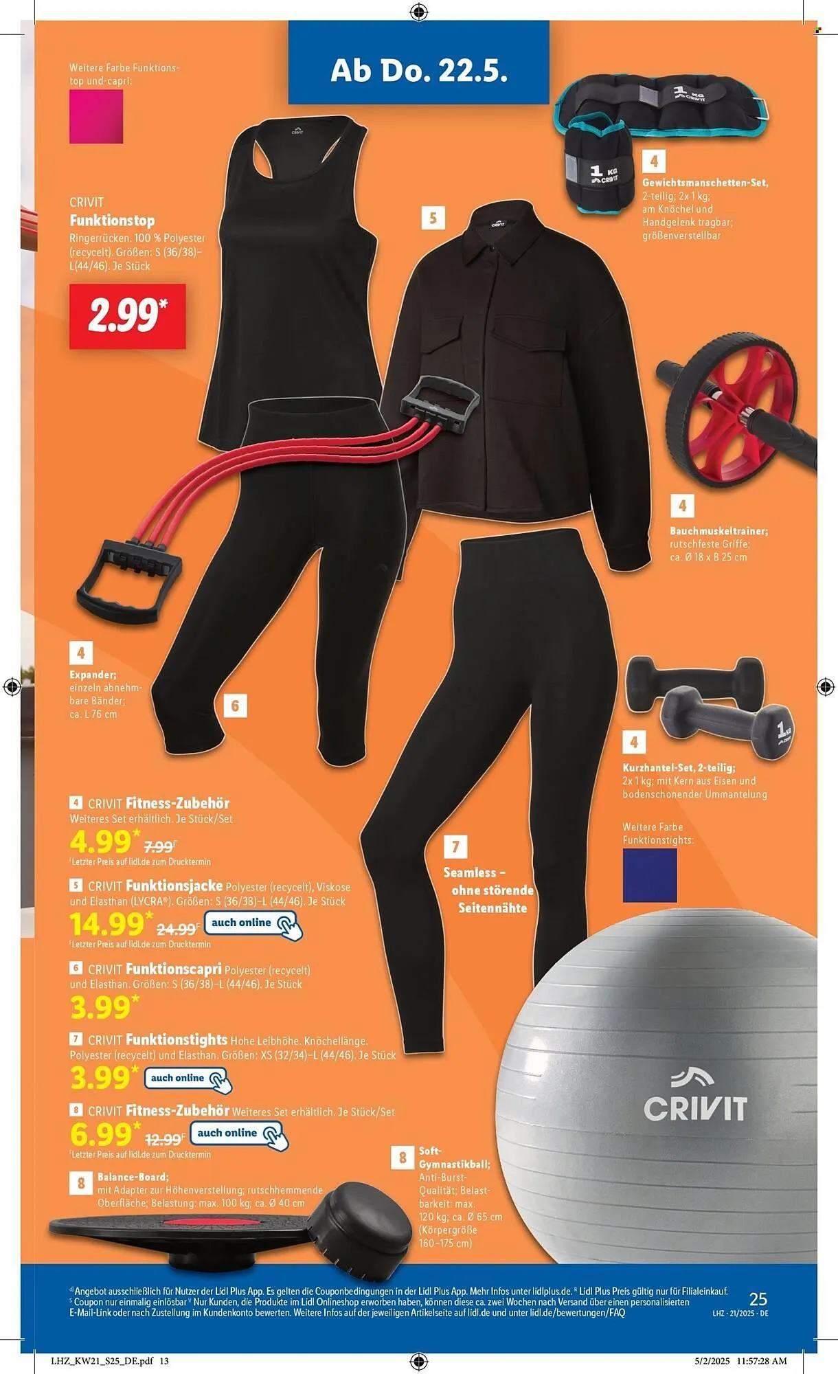 Lidl Prospekt von 19. Mai bis 24. Mai 2025 - Prospekt seite 13