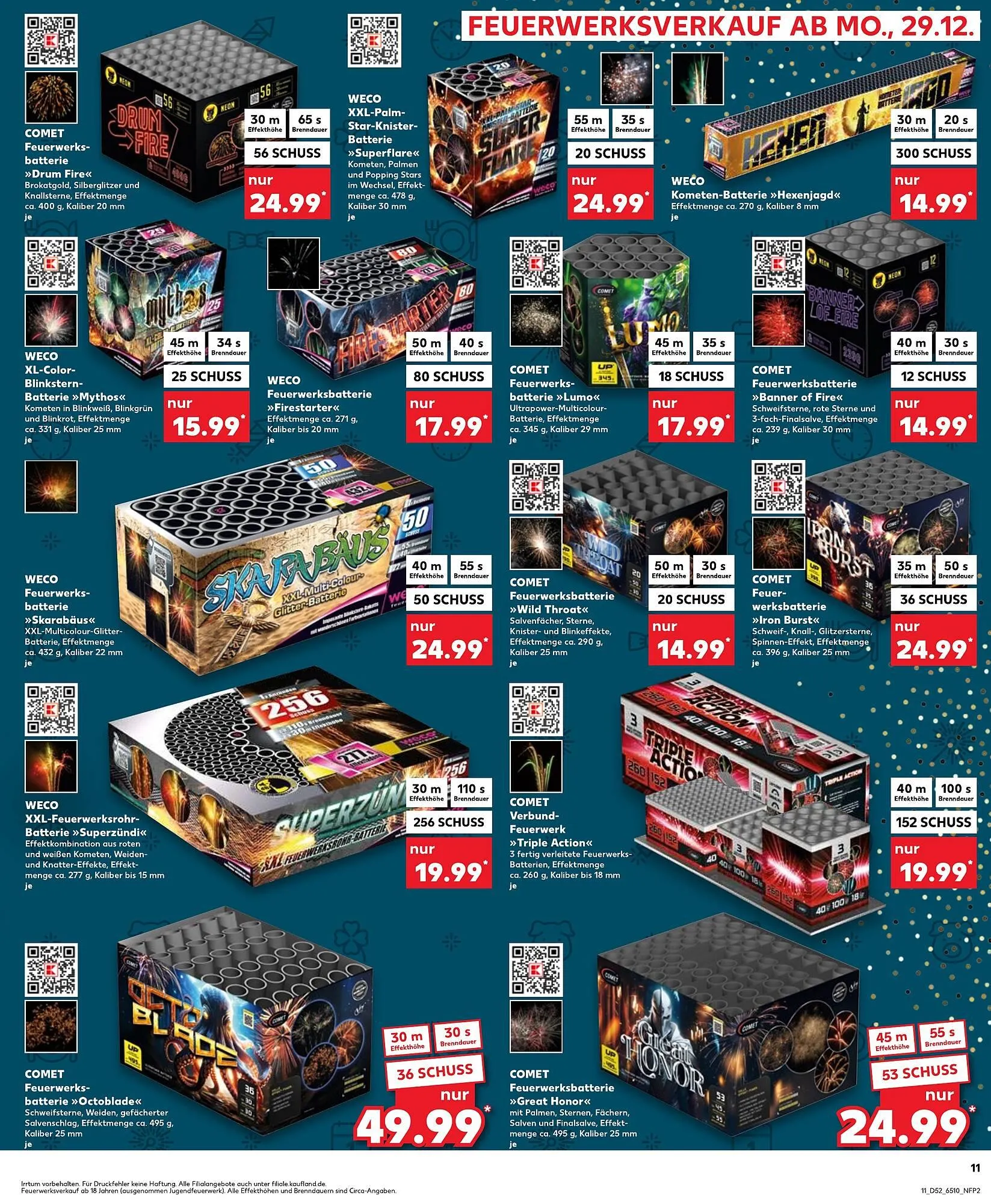 Kaufland Prospekt von 29. Dezember bis 31. Dezember 2025 - Prospekt seite 11