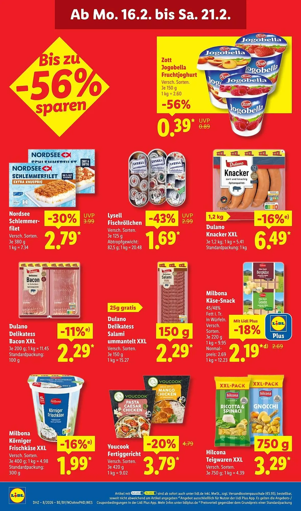 Lidl Prospekt von 16. Februar bis 22. Februar 2026 - Prospekt seite 18