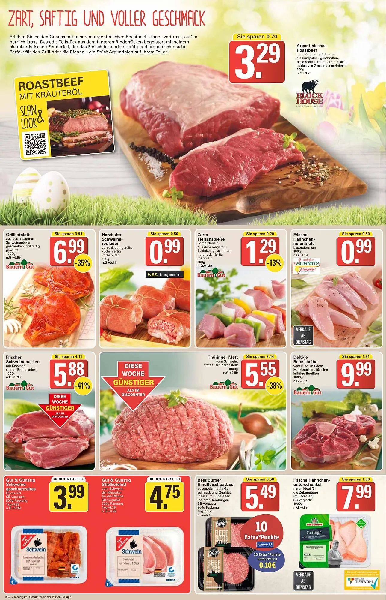 WEZ Prospekt von 7. April bis 12. April 2025 - Prospekt seite 8