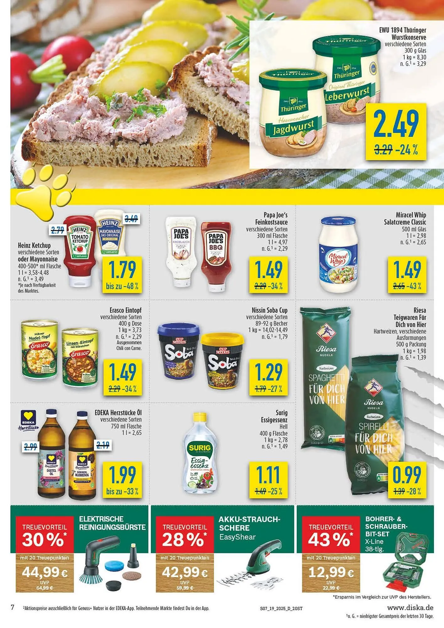 diska Prospekt von 5. Mai bis 10. Mai 2025 - Prospekt seite 7