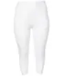 Leggings mit Spitzensaum Janina Plus, Caprilänge