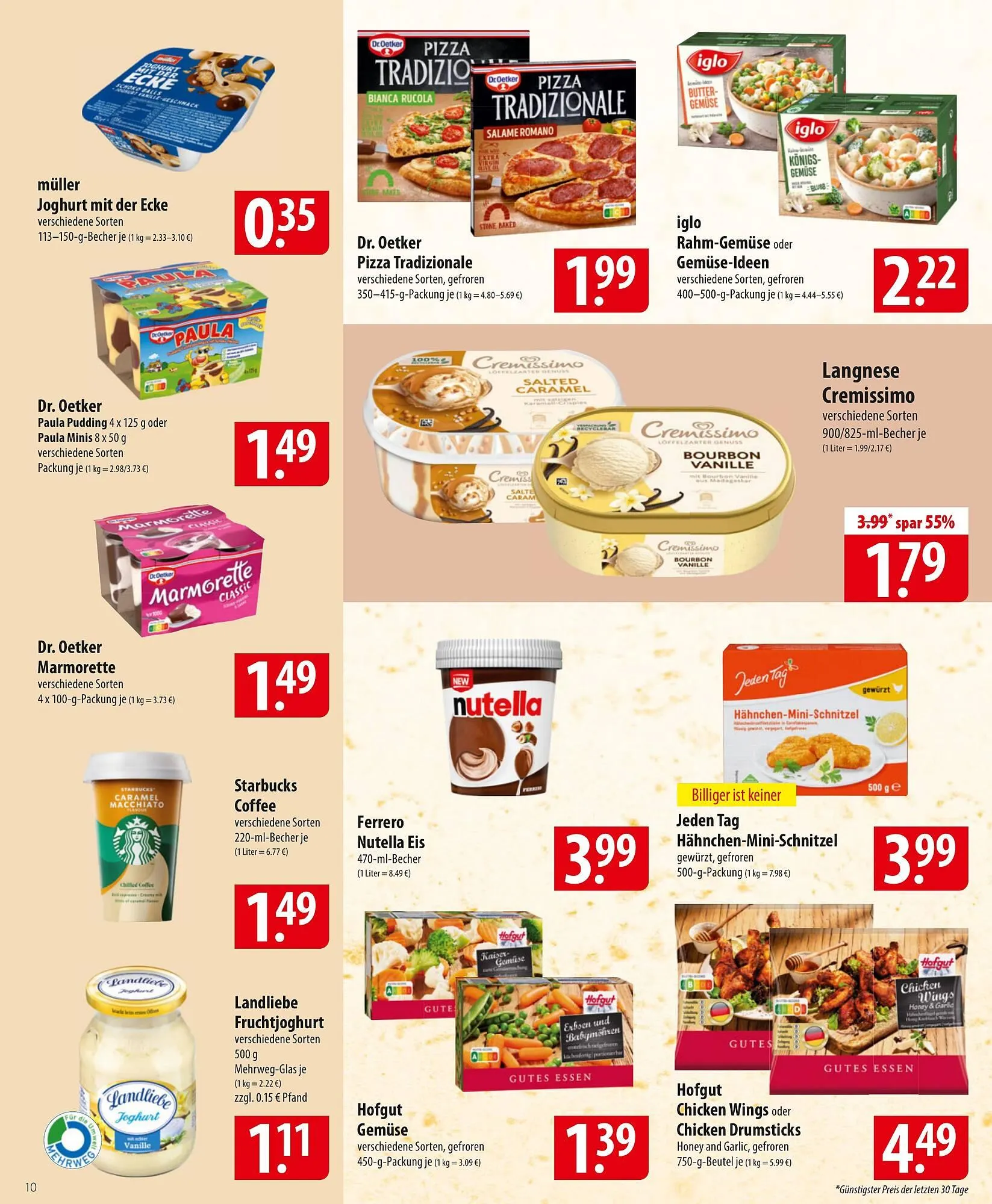 Famila Nord Ost Prospekt von 17. März bis 29. März 2025 - Prospekt seite 10