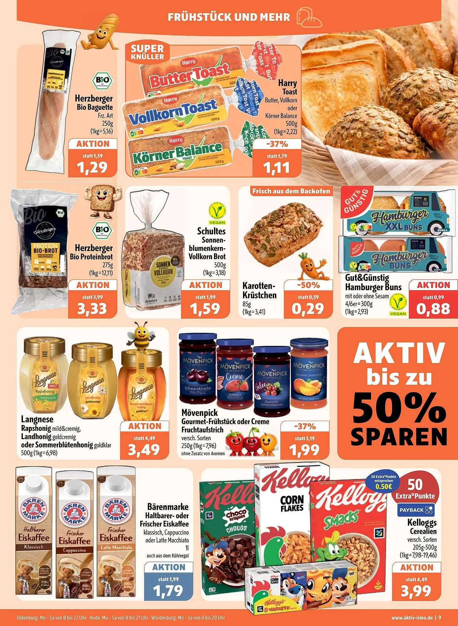 Aktiv Irma Prospekt von 6. April bis 11. April 2026 - Prospekt seite 9