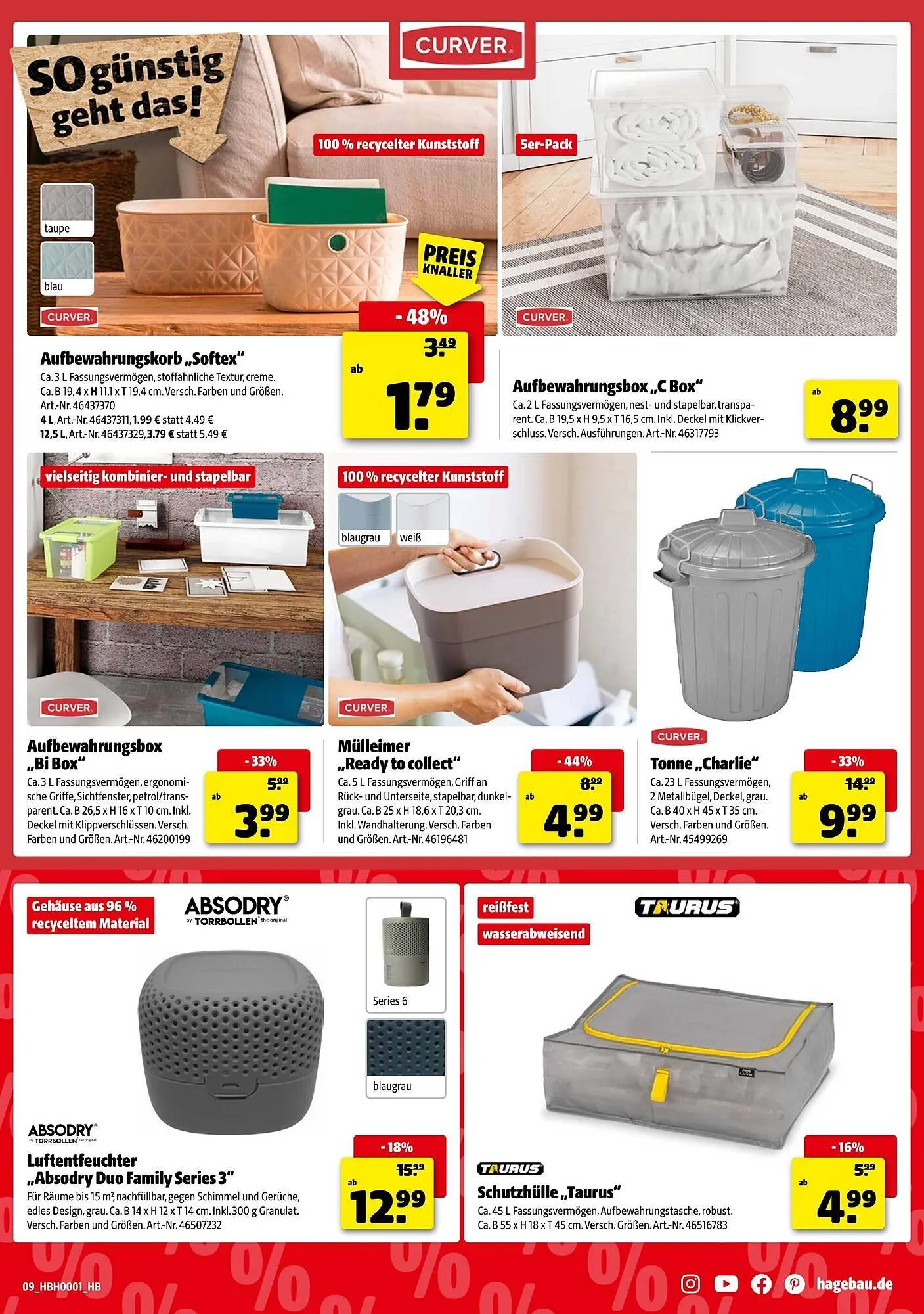 Hagebau Prospekt von 3. Januar bis 10. Januar 2026 - Prospekt seite 9