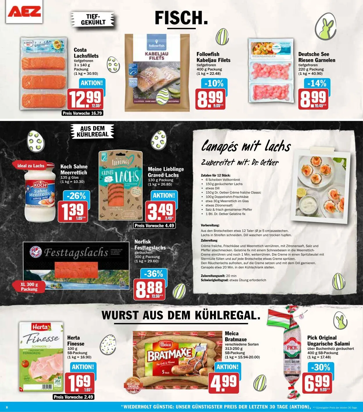 AEZ Aktueller Prospekt von 14. April bis 19. April 2025 - Prospekt seite 8