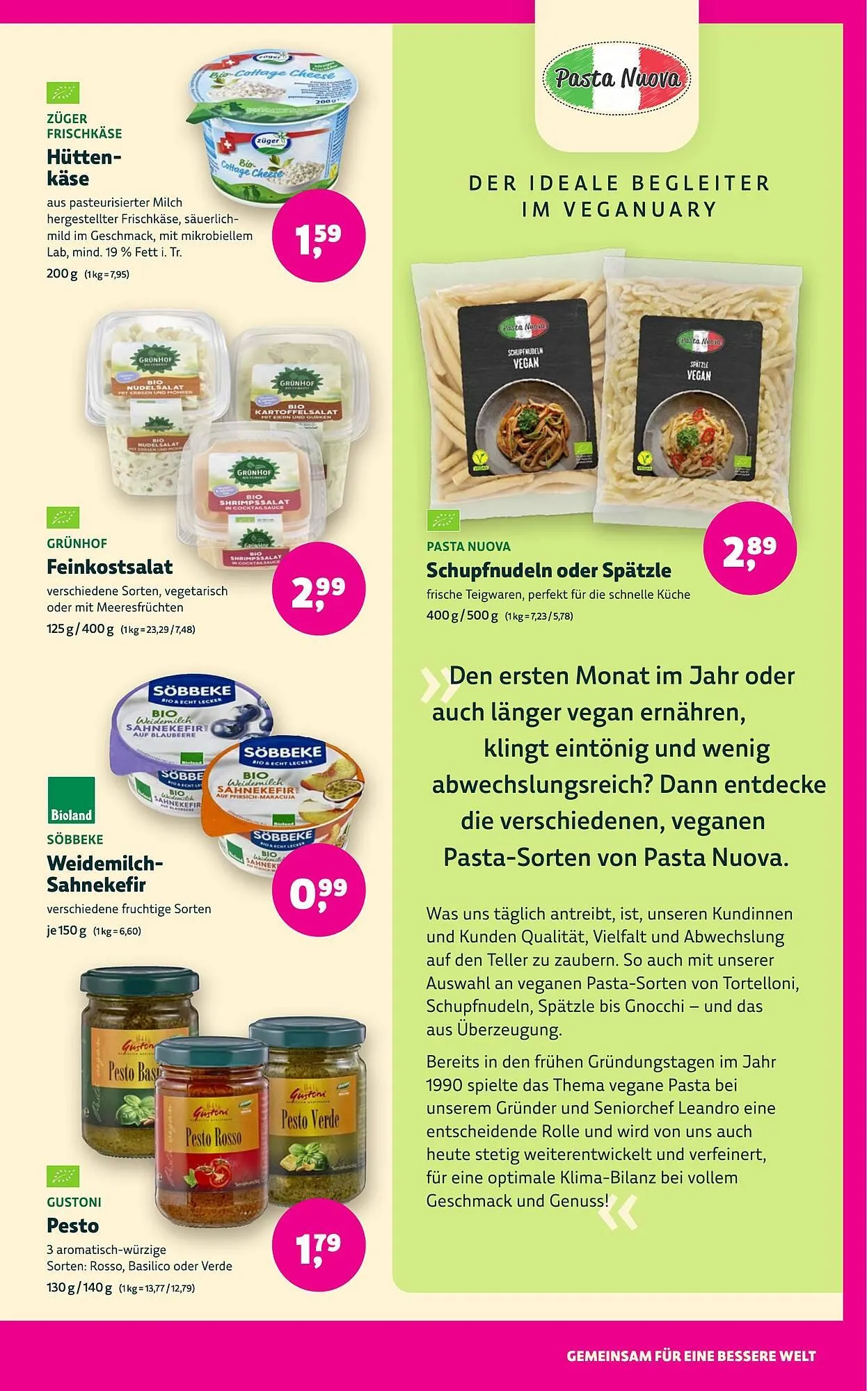 Aleco Biomarkt Prospekt von 14. Januar bis 27. Januar 2026 - Prospekt seite 9