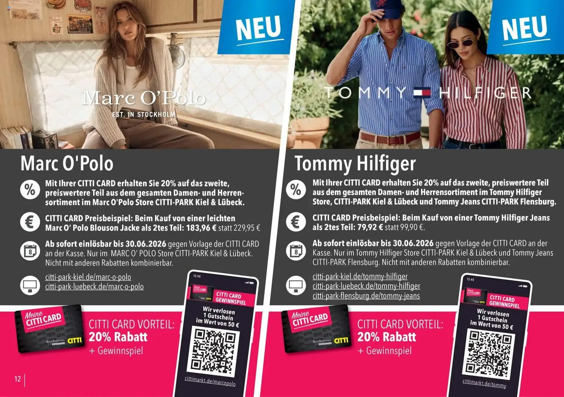 CITTI Markt Prospekt von 20. April bis 19. Juli 2026 - Prospekt seite 12