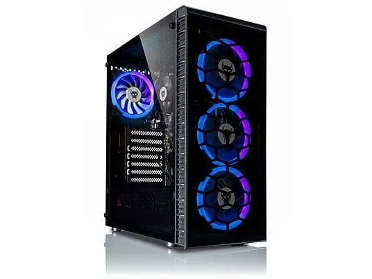 BEASTCOM Q3 | Essential Gaming, Gaming PC mit AMD Ryzen™ 5, 16 GB RAM, 1 TB SSD, AMD, AMD Radeon™ RX Vega, Windows 11 Pro (64 Bit)