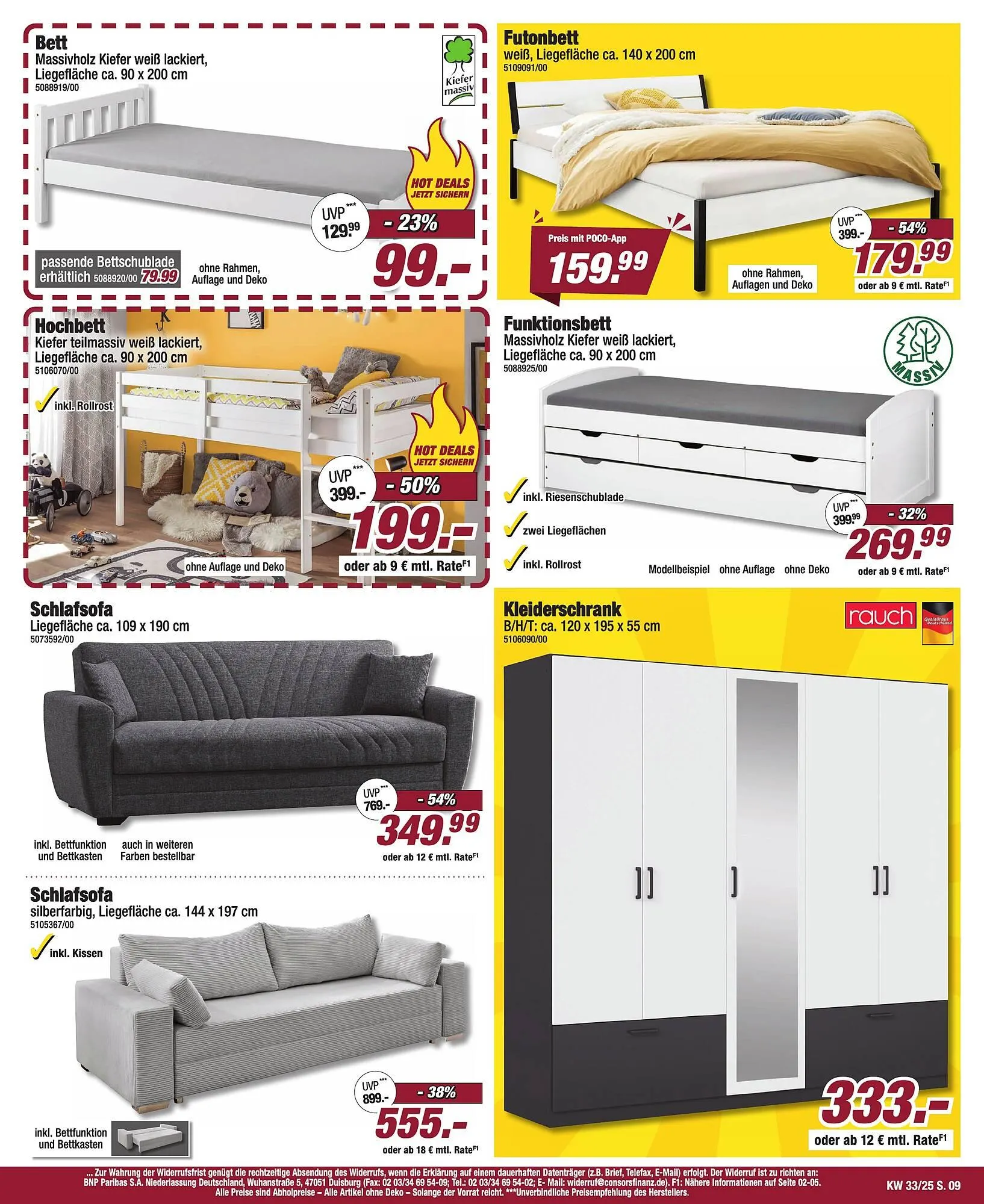 Poco Prospekt von 9. August bis 15. August 2025 - Prospekt seite 9