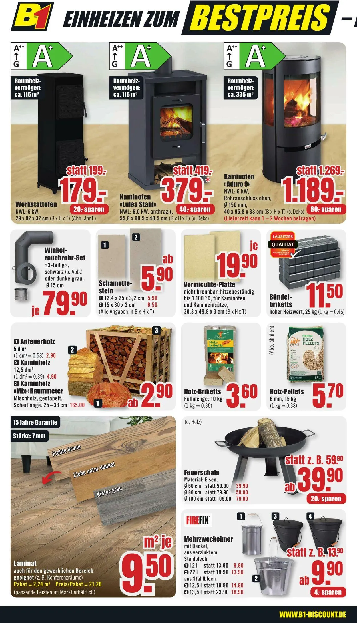 B1 Discount Baumarkt von 16. August bis 22. August 2025 - Prospekt seite 6