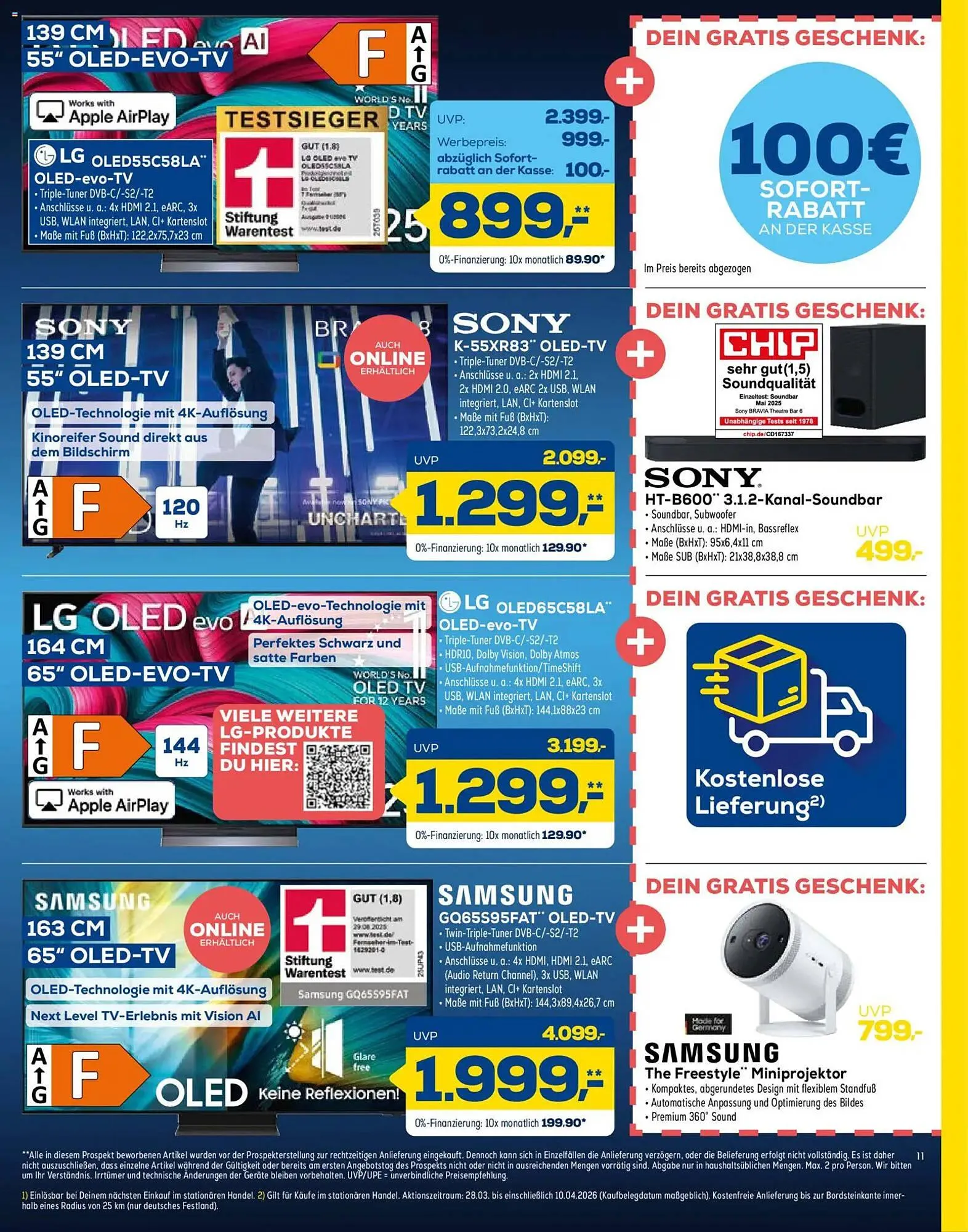 Euronics Prospekt von 4. April bis 10. April 2026 - Prospekt seite 11