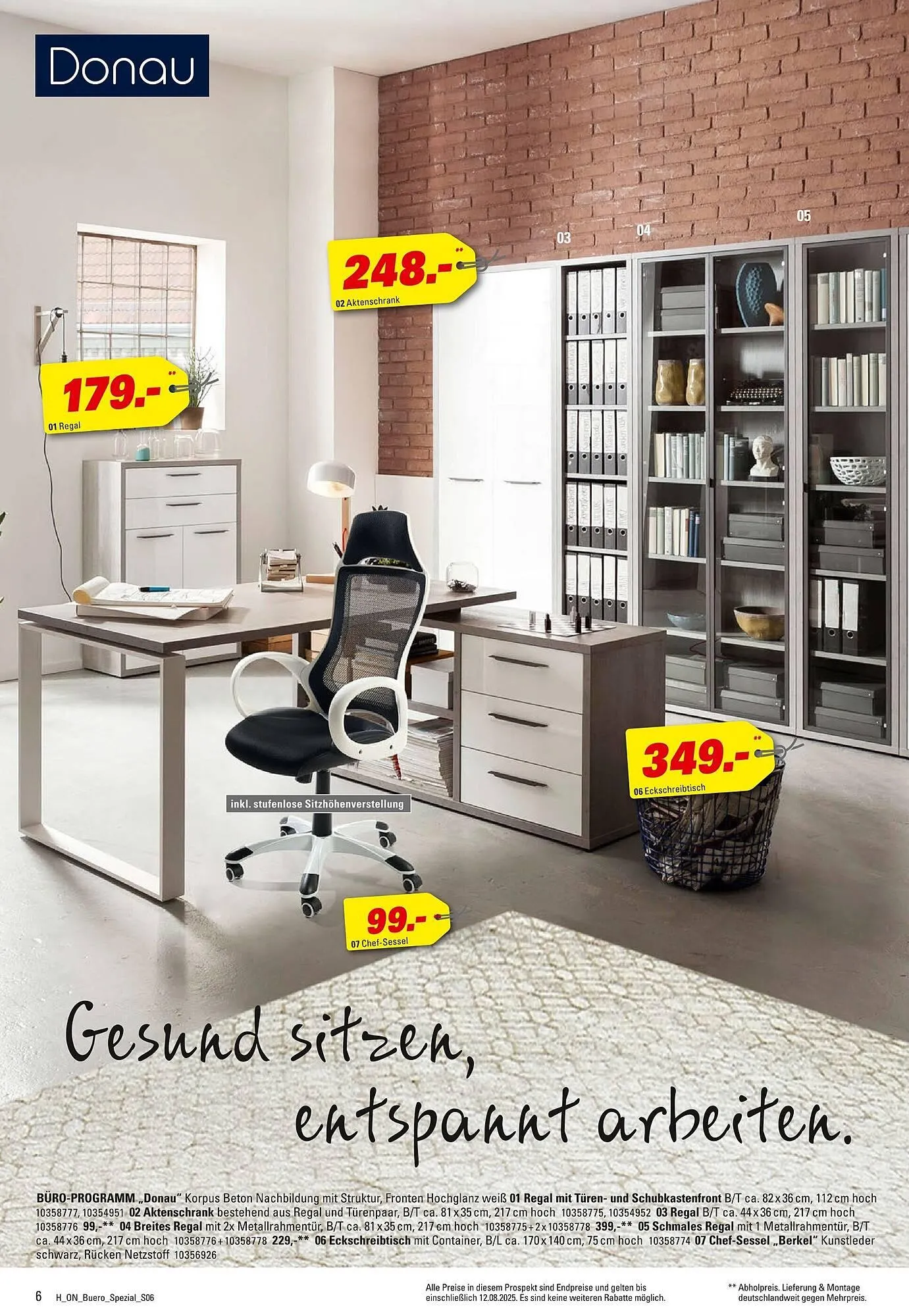 Höffner Prospekt von 30. Juli bis 12. August 2025 - Prospekt seite 6