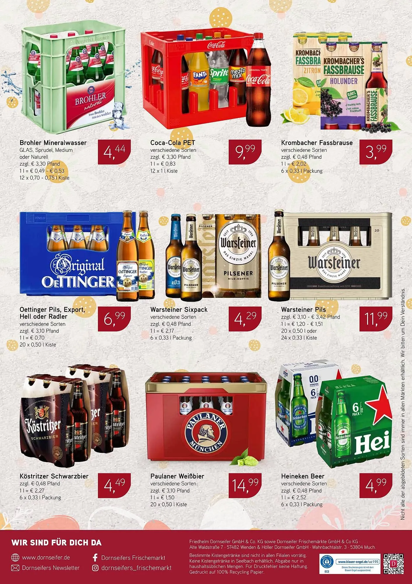 Dornseifer Prospekt von 23. März bis 28. März 2026 - Prospekt seite 16