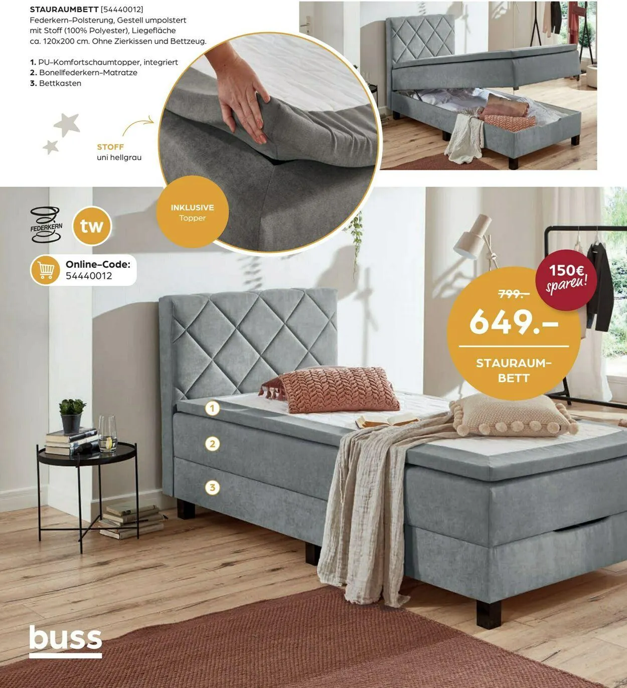 Möbel Buss Aktueller Prospekt von 17. Dezember bis 31. Dezember 2025 - Prospekt seite 24