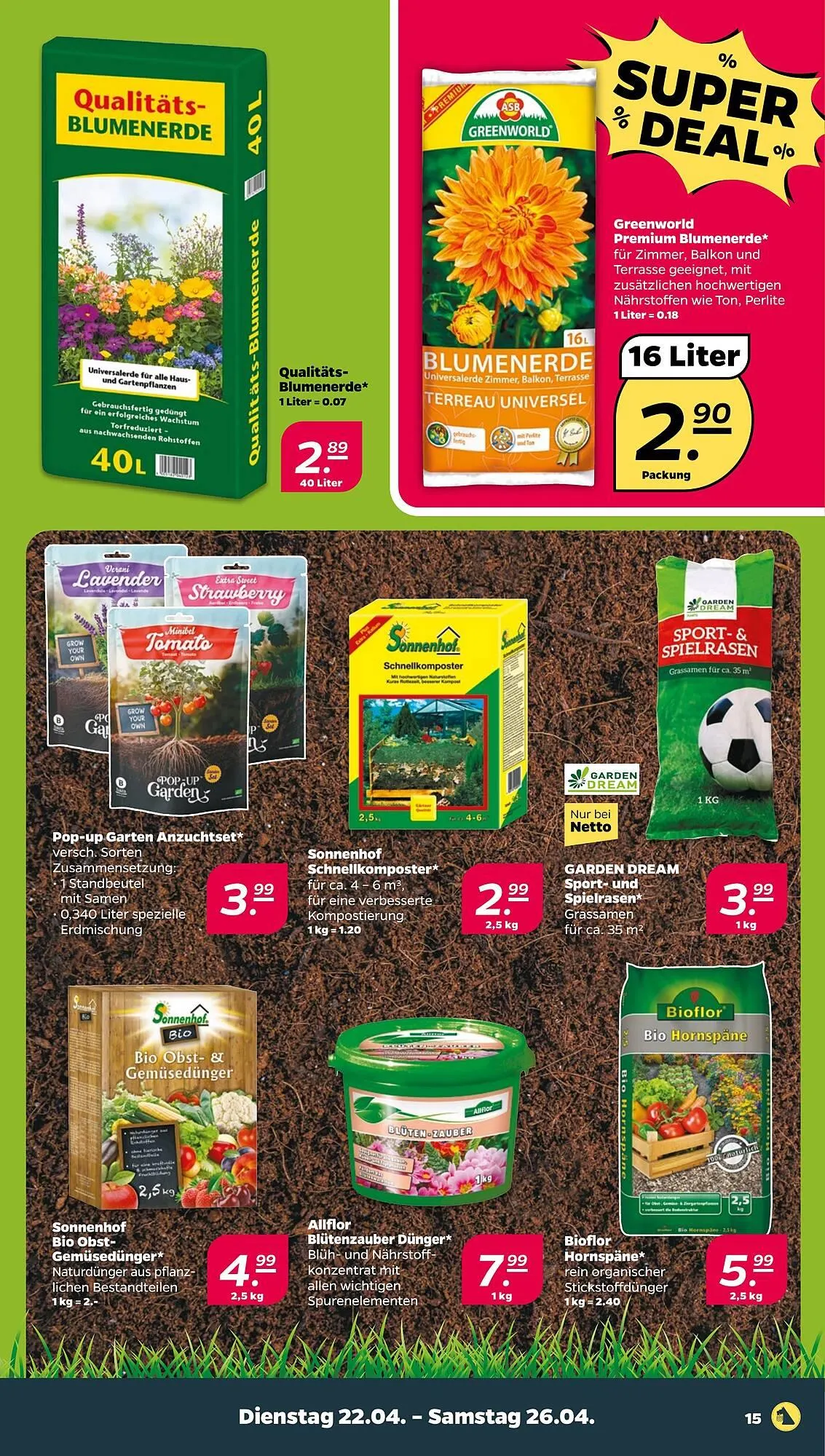 NETTO Prospekt von 21. April bis 26. April 2025 - Prospekt seite 15