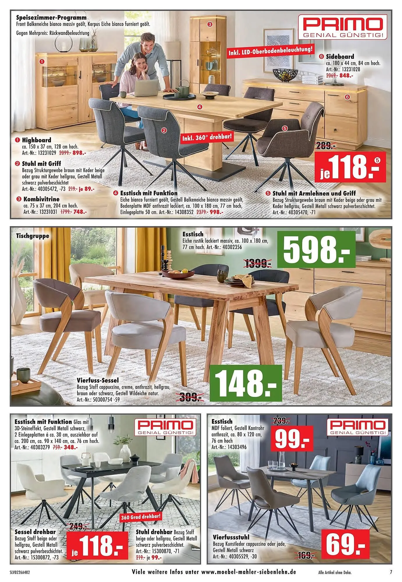 Möbel Mahler Katalog von 4. Februar bis 3. März 2026 - Prospekt seite 7
