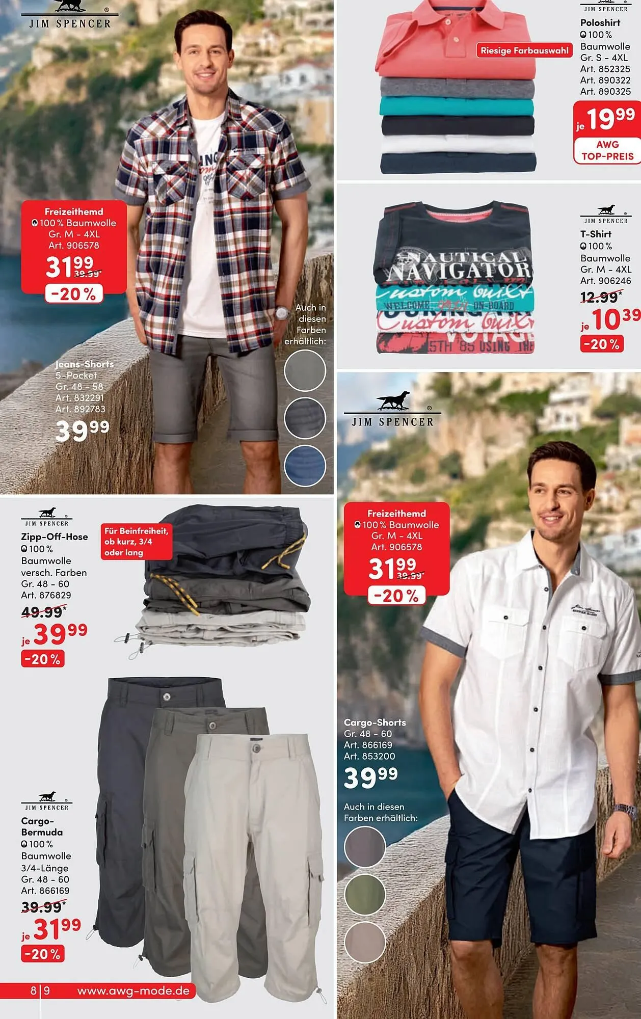 AWG Mode Prospekt von 26. April bis 11. Mai 2025 - Prospekt seite 8