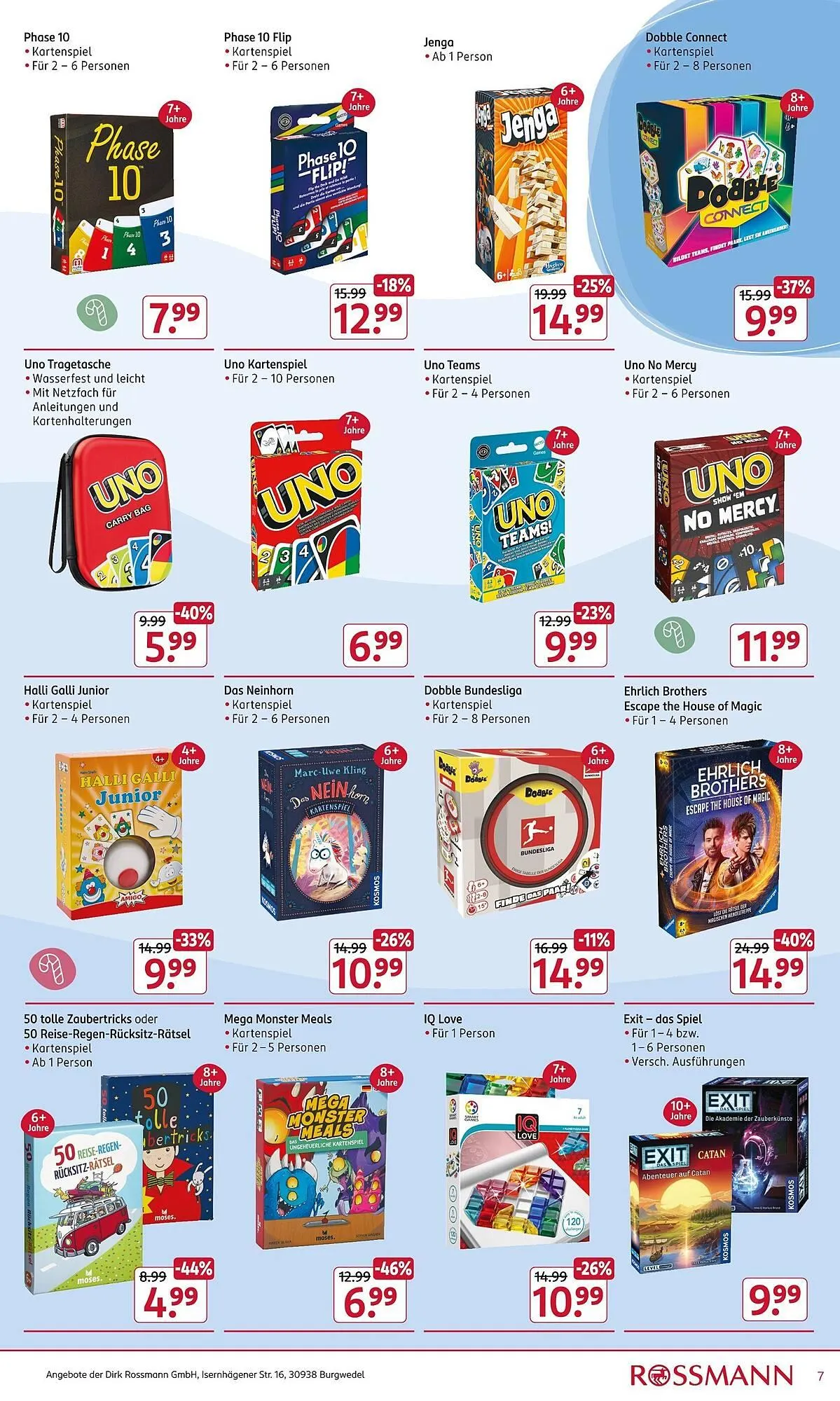 Rossmann Prospekt von 24. November bis 5. Dezember 2025 - Prospekt seite 7