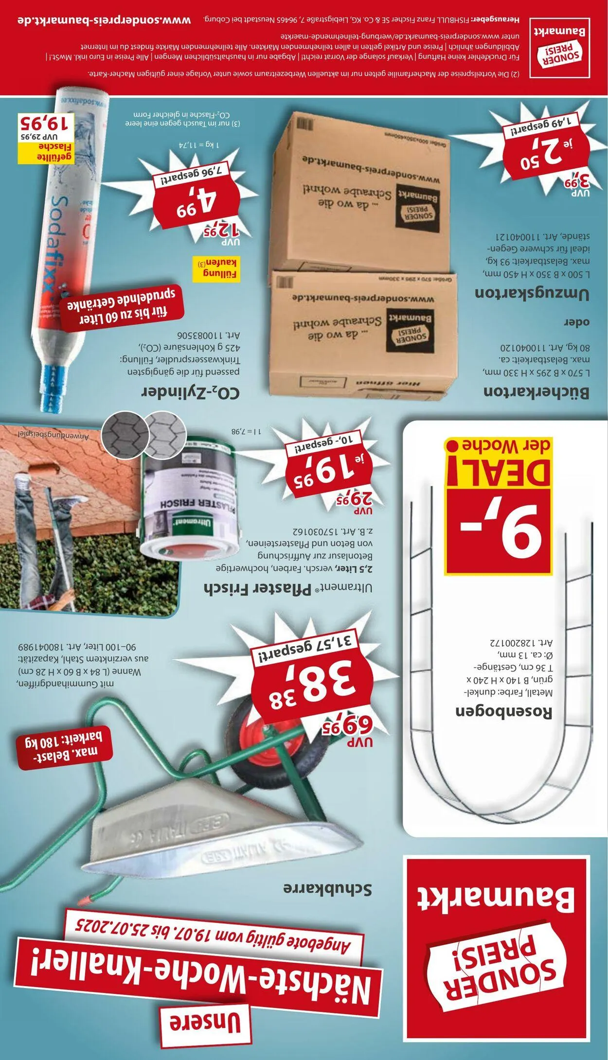 Sonderpreis Baumarkt Aktueller Prospekt von 5. Juli bis 19. Juli 2025 - Prospekt seite 16