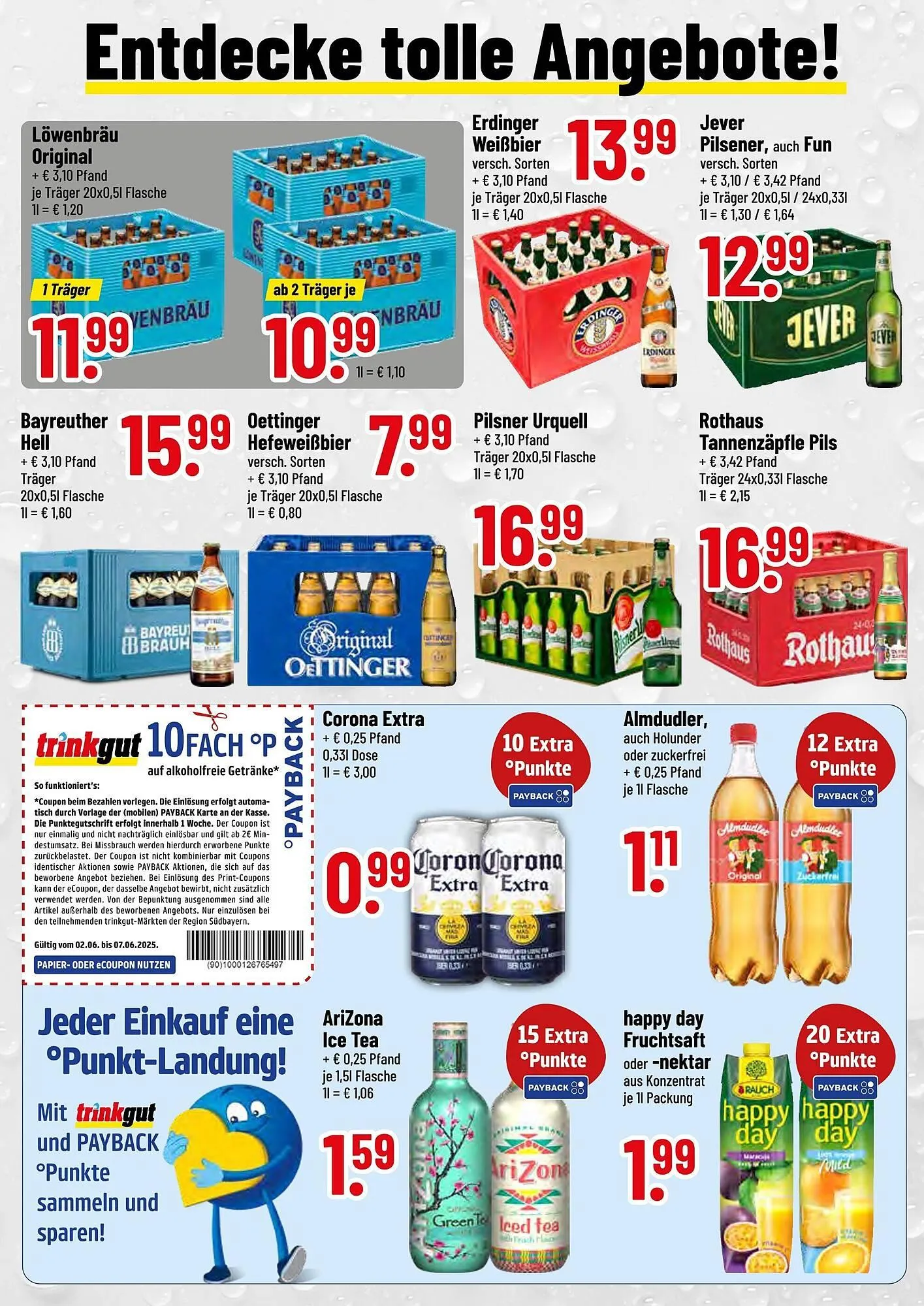 trinkgut Prospekt von 2. Juni bis 7. Juni 2025 - Prospekt seite 2