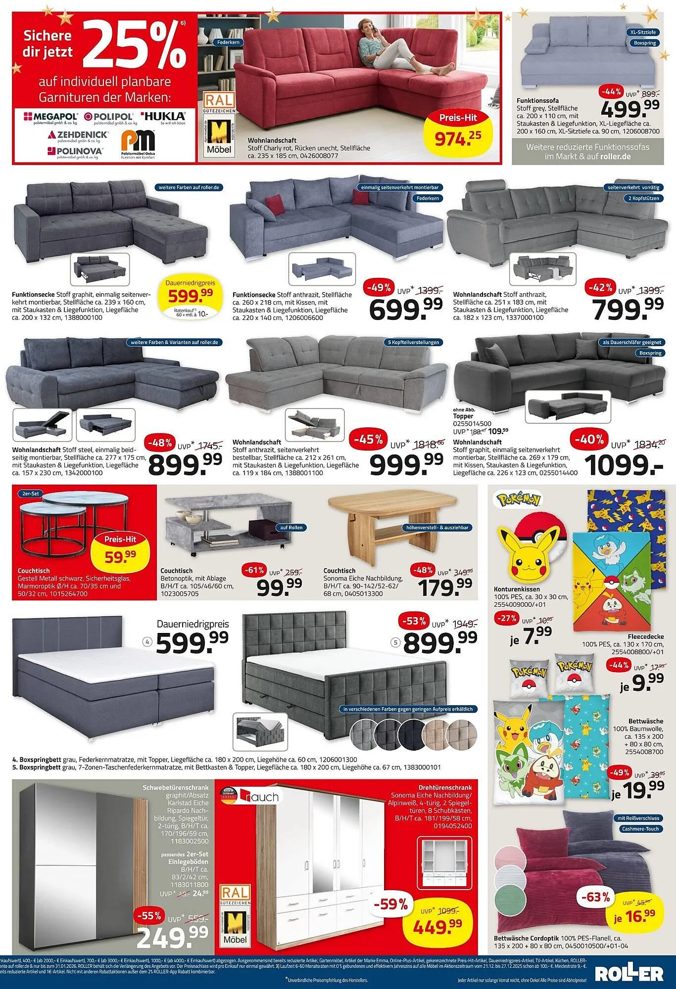 ROLLER Prospekt von 21. Dezember bis 27. Dezember 2025 - Prospekt seite 3
