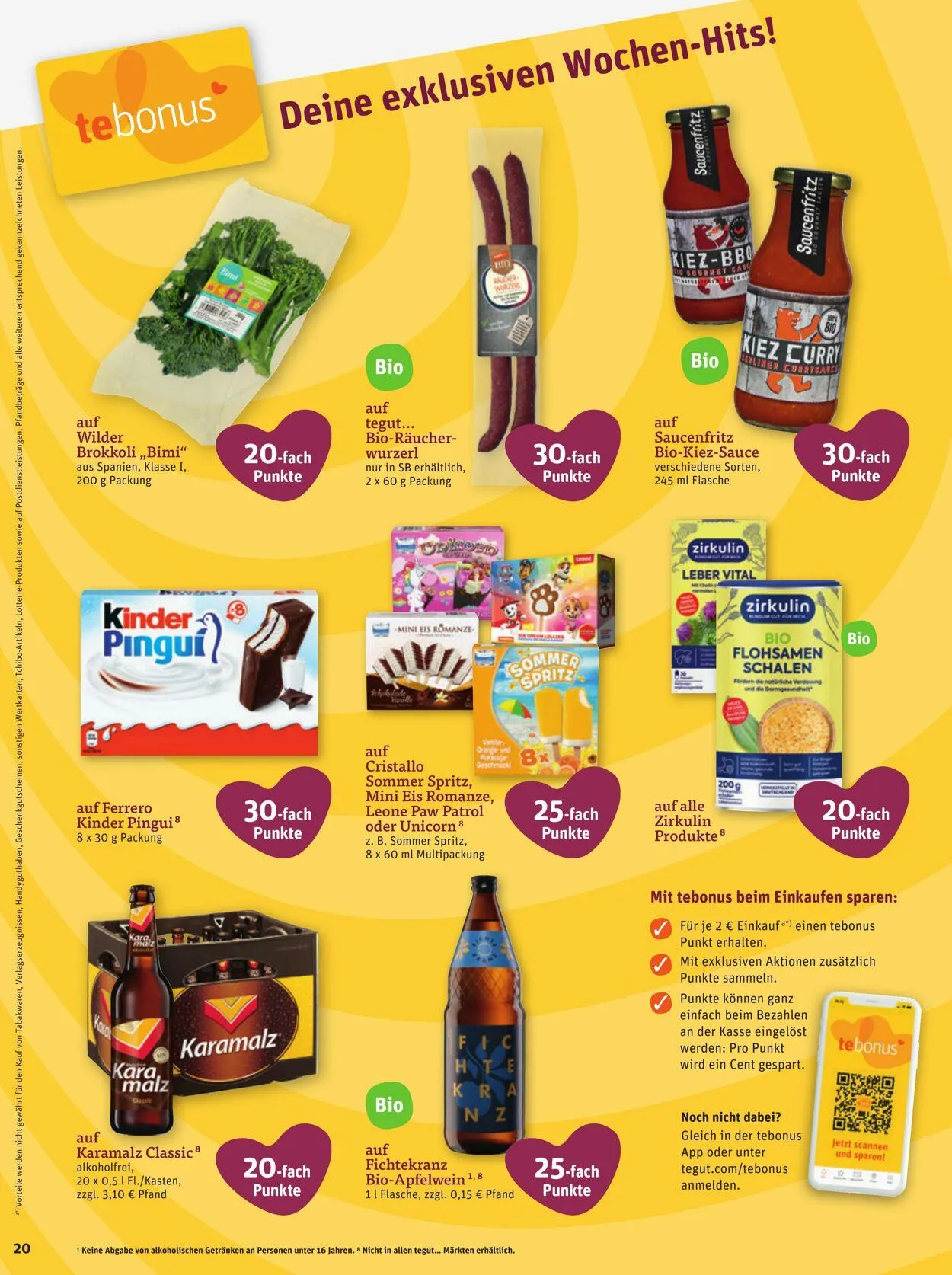 Tegut Aktueller Prospekt von 5. Mai bis 11. Mai 2025 - Prospekt seite 22