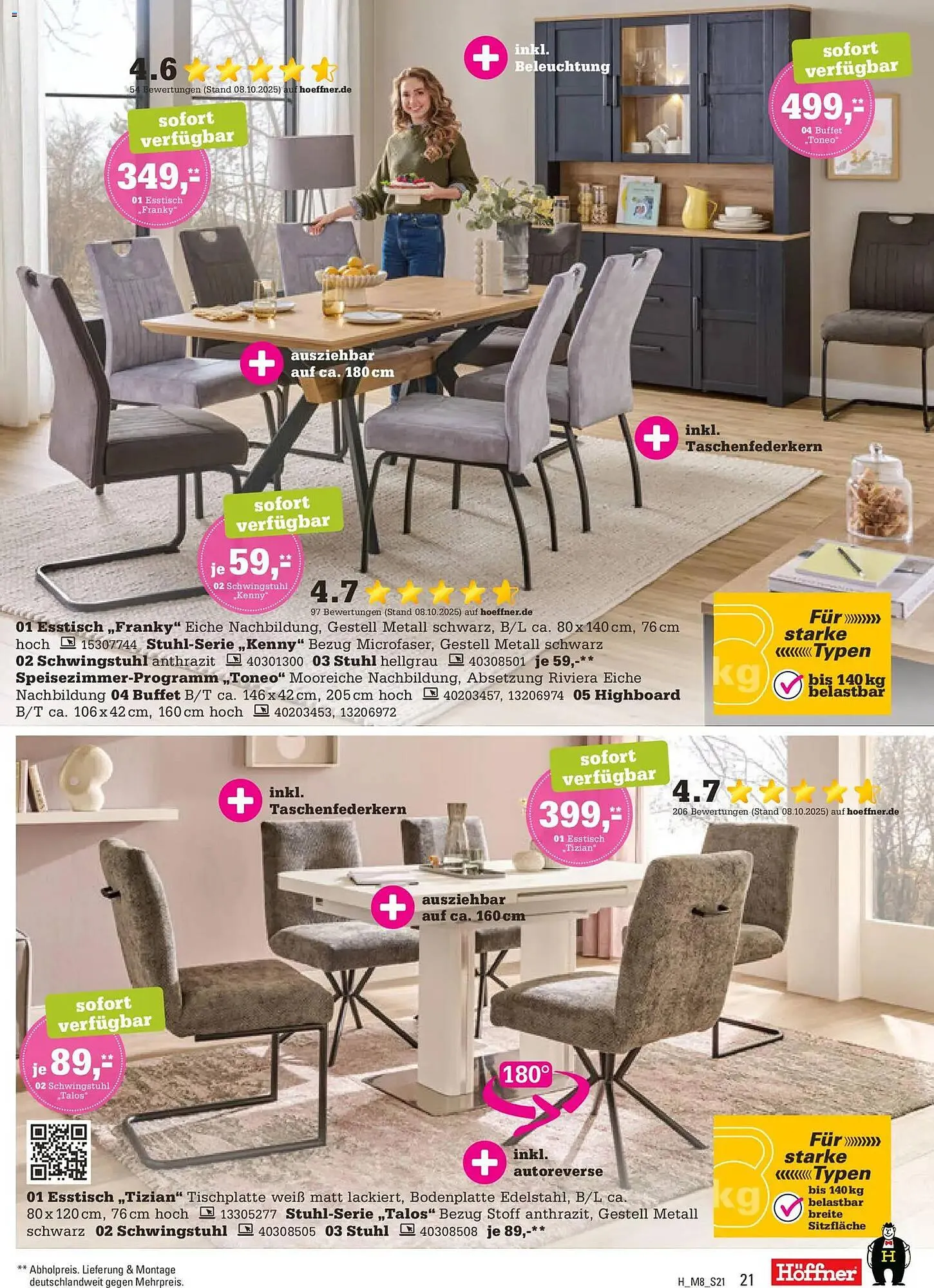 Höffner Prospekt von 12. November bis 25. November 2025 - Prospekt seite 21