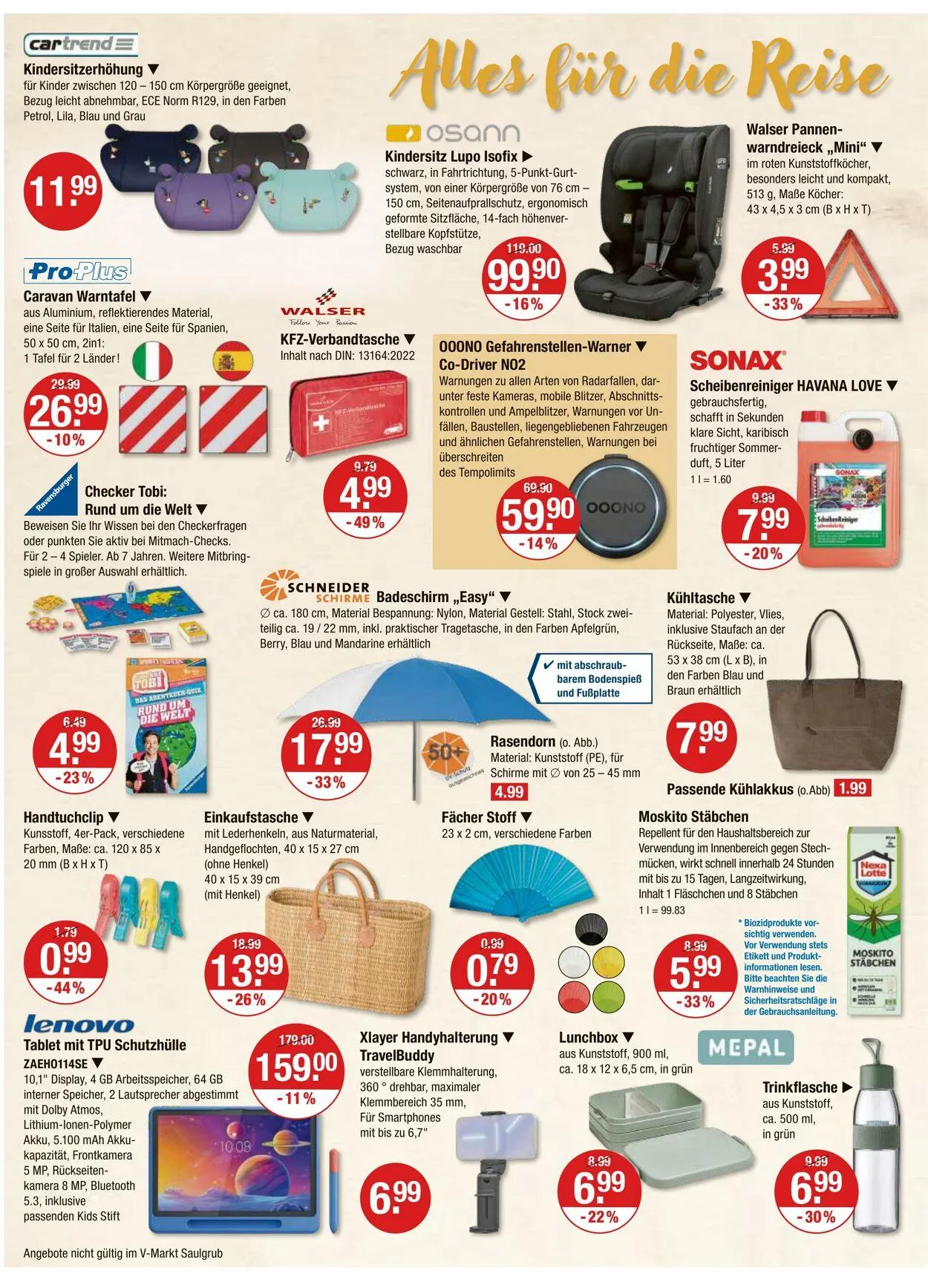 V-Markt Aktueller Prospekt von 5. Juni bis 11. Juni 2025 - Prospekt seite 16