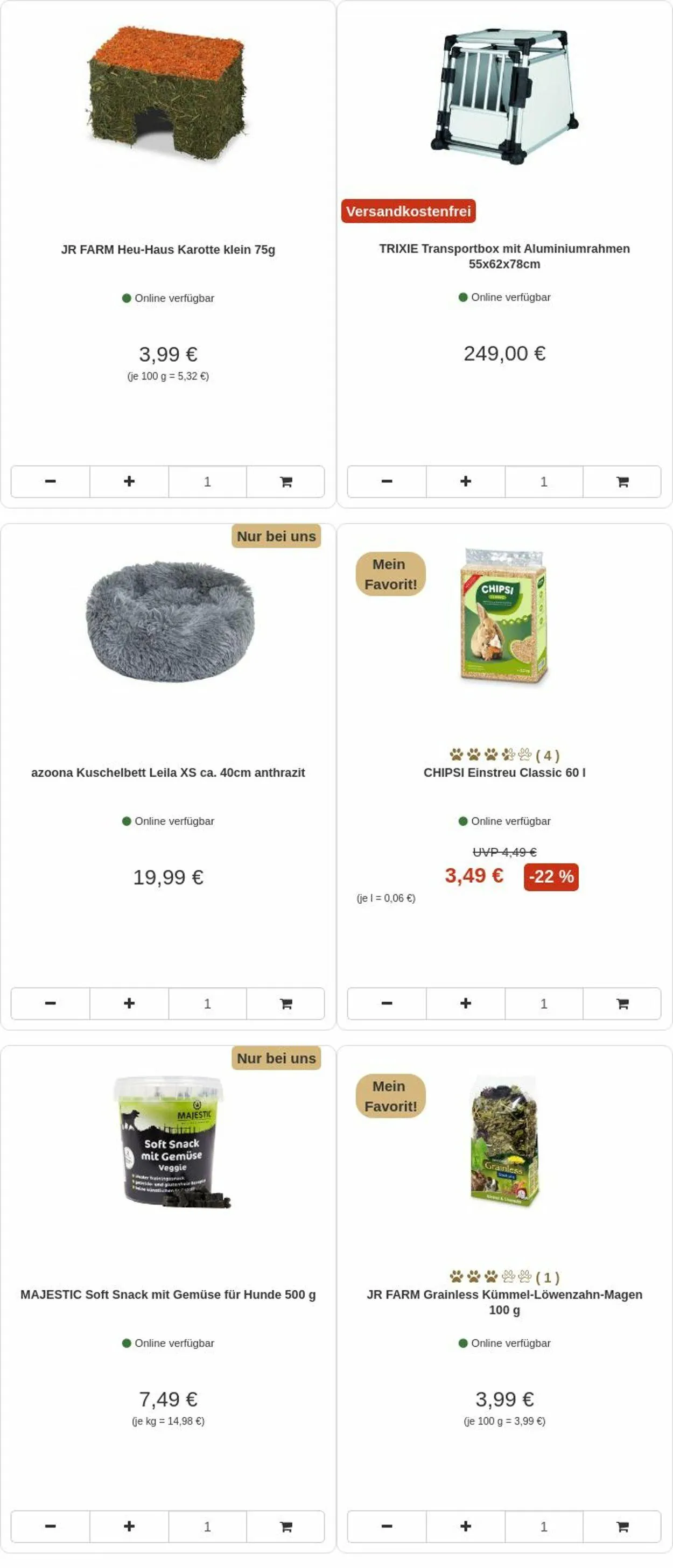 Zoo&Co von 13. Oktober bis 22. Oktober 2025 - Prospekt seite 6