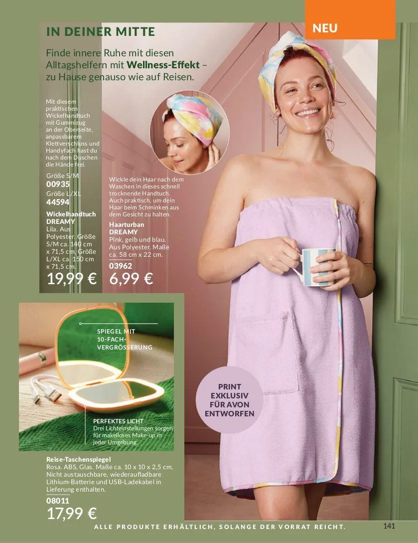 Avon Aktueller Prospekt von 4. Juni bis 18. Juni 2025 - Prospekt seite 141