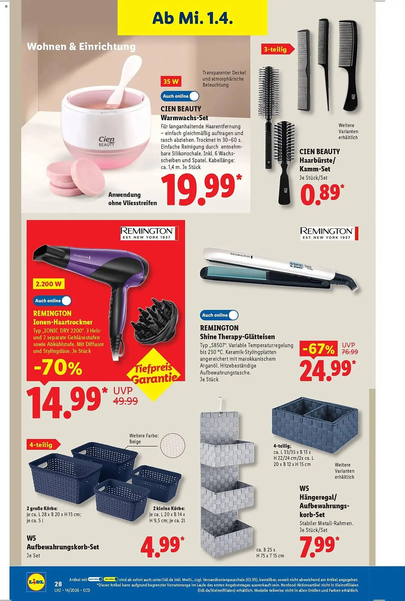 Lidl Prospekt von 30. März bis 4. April 2026 - Prospekt seite 22