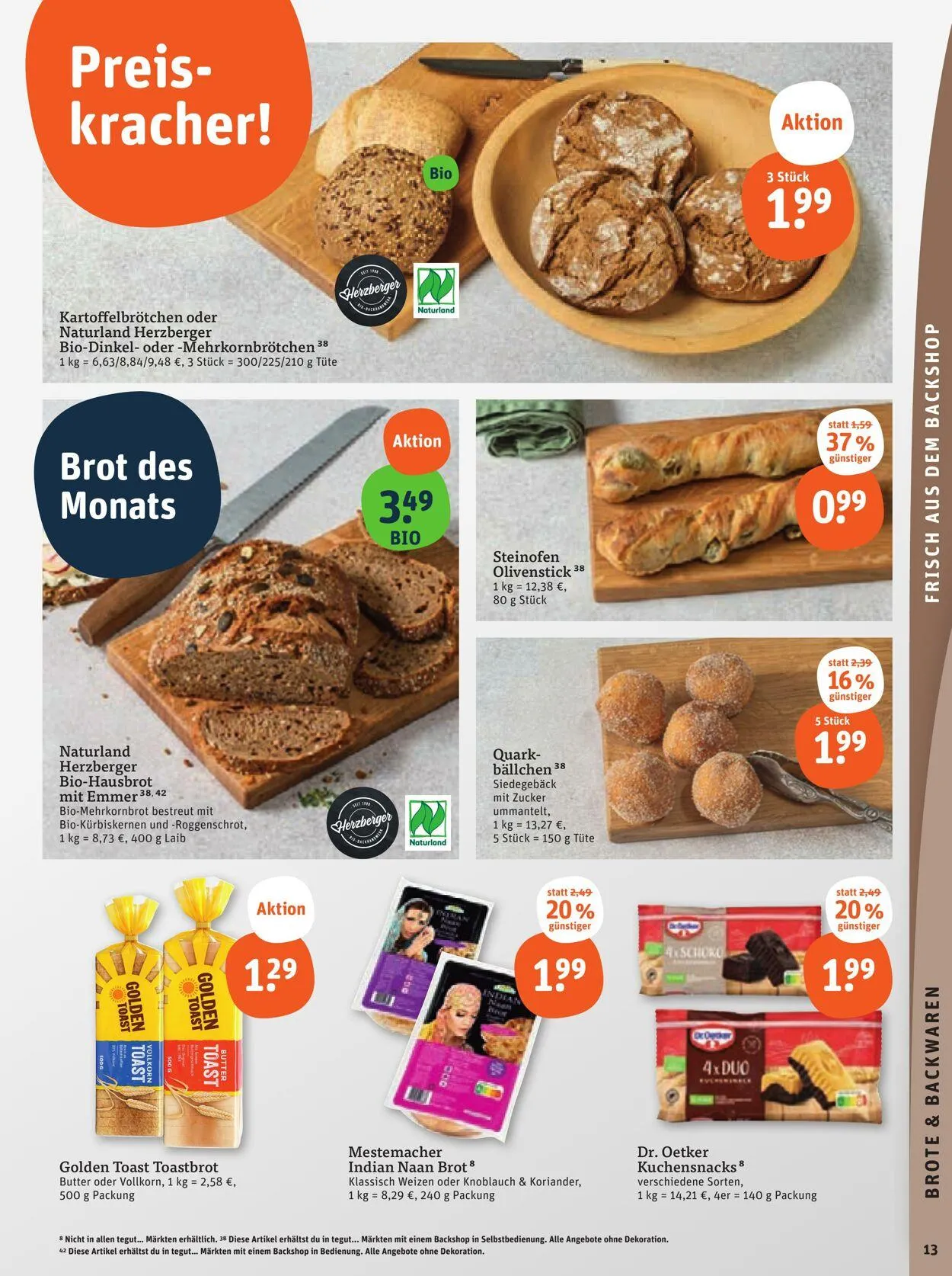 Tegut Aktueller Prospekt von 29. September bis 5. Oktober 2025 - Prospekt seite 15