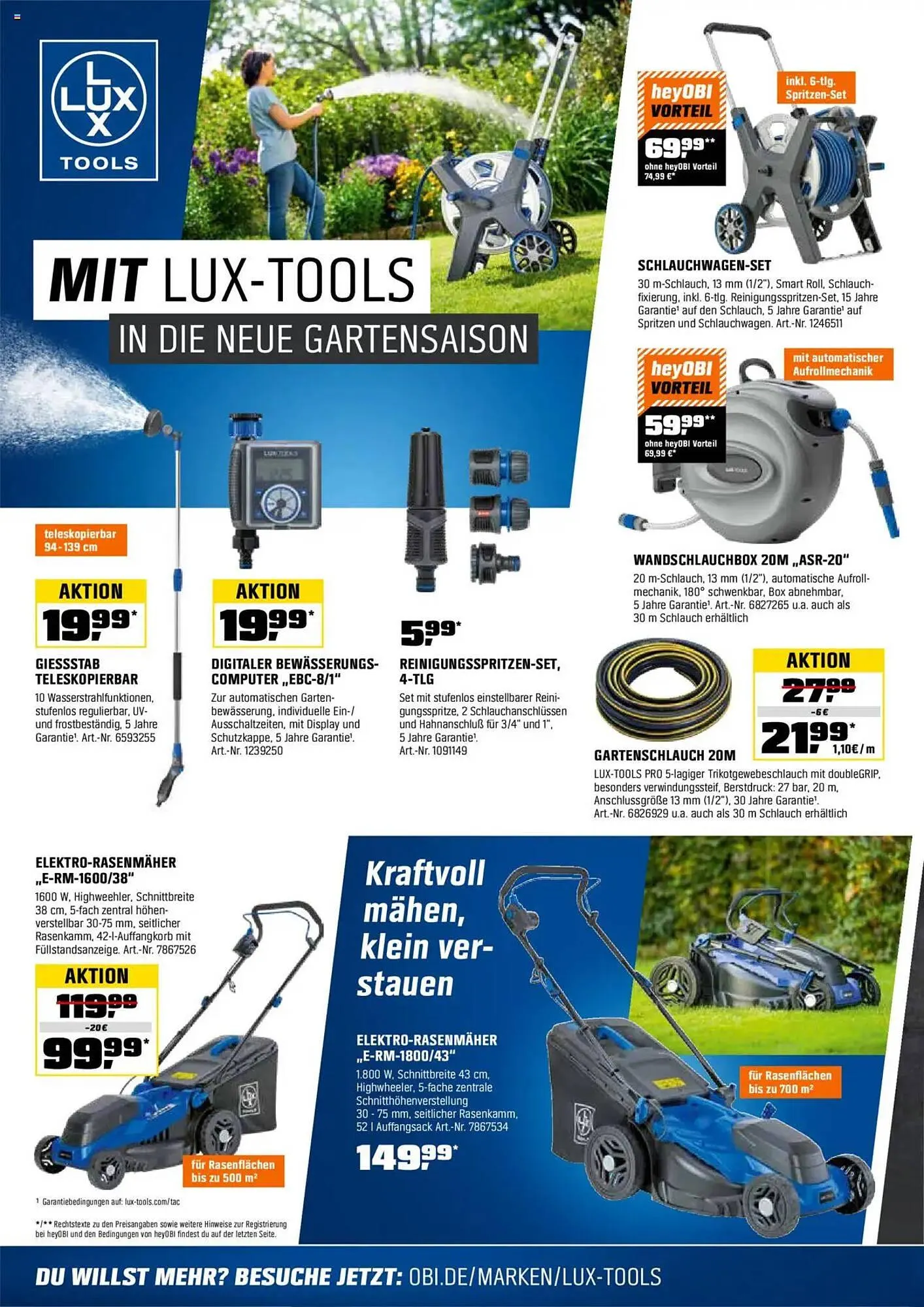 OBI Prospekt von 16. Juni bis 30. Juni 2025 - Prospekt seite 18