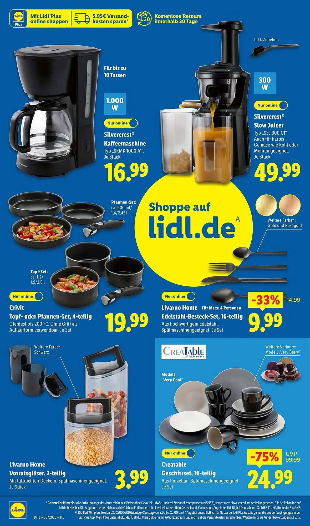 Lidl Prospekt von 15. September bis 21. September 2025 - Prospekt seite 34