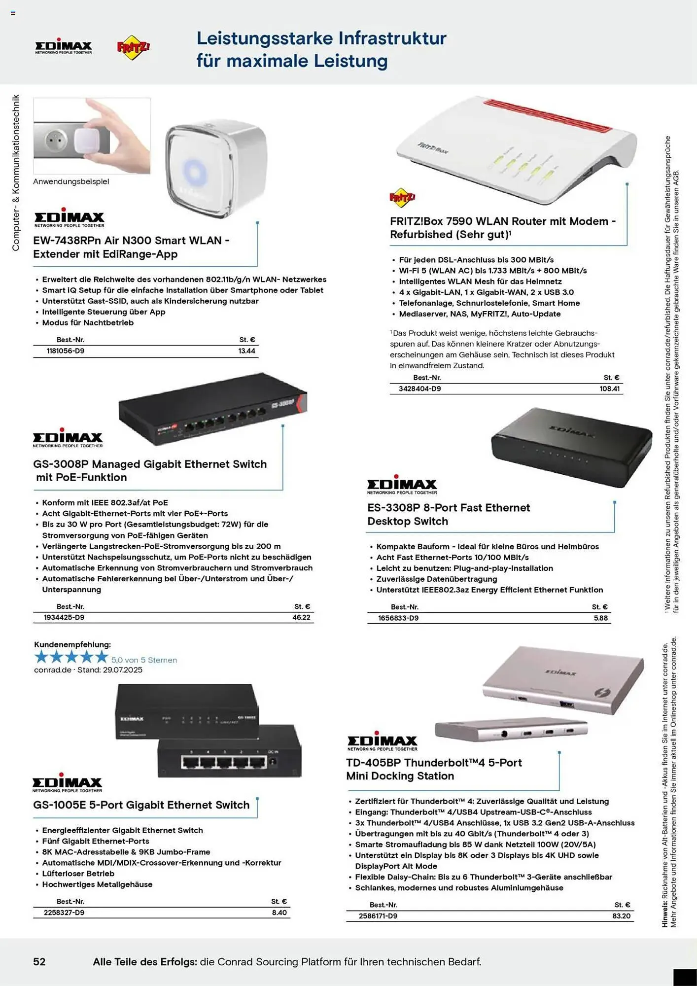 Conrad Prospekt von 25. August bis 12. Oktober 2025 - Prospekt seite 54