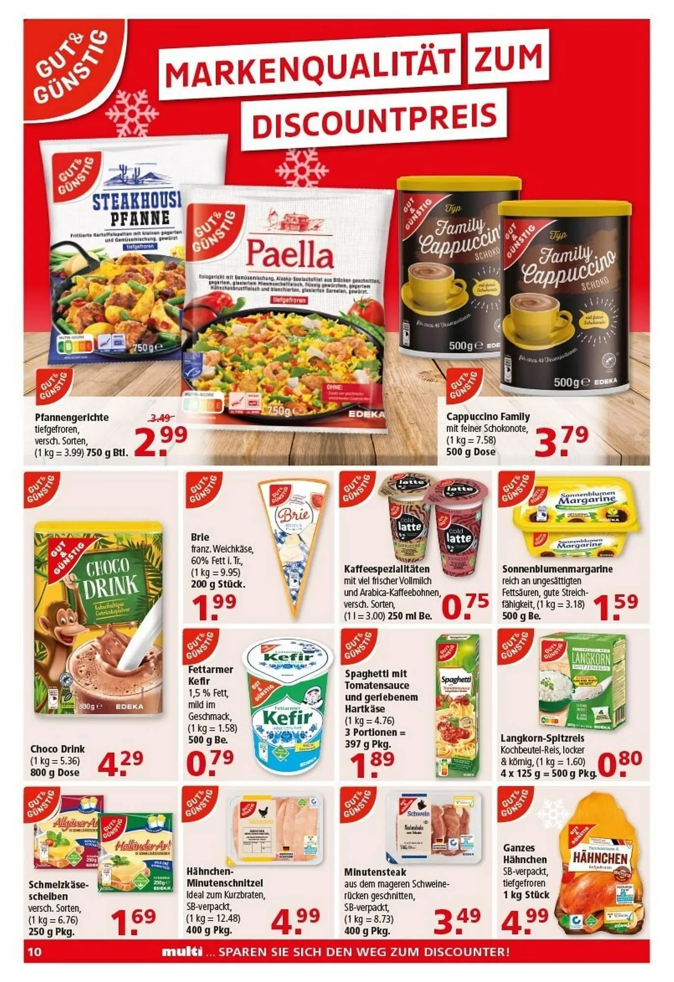 Multi Markt Prospekt von 12. Januar bis 17. Januar 2026 - Prospekt seite 10